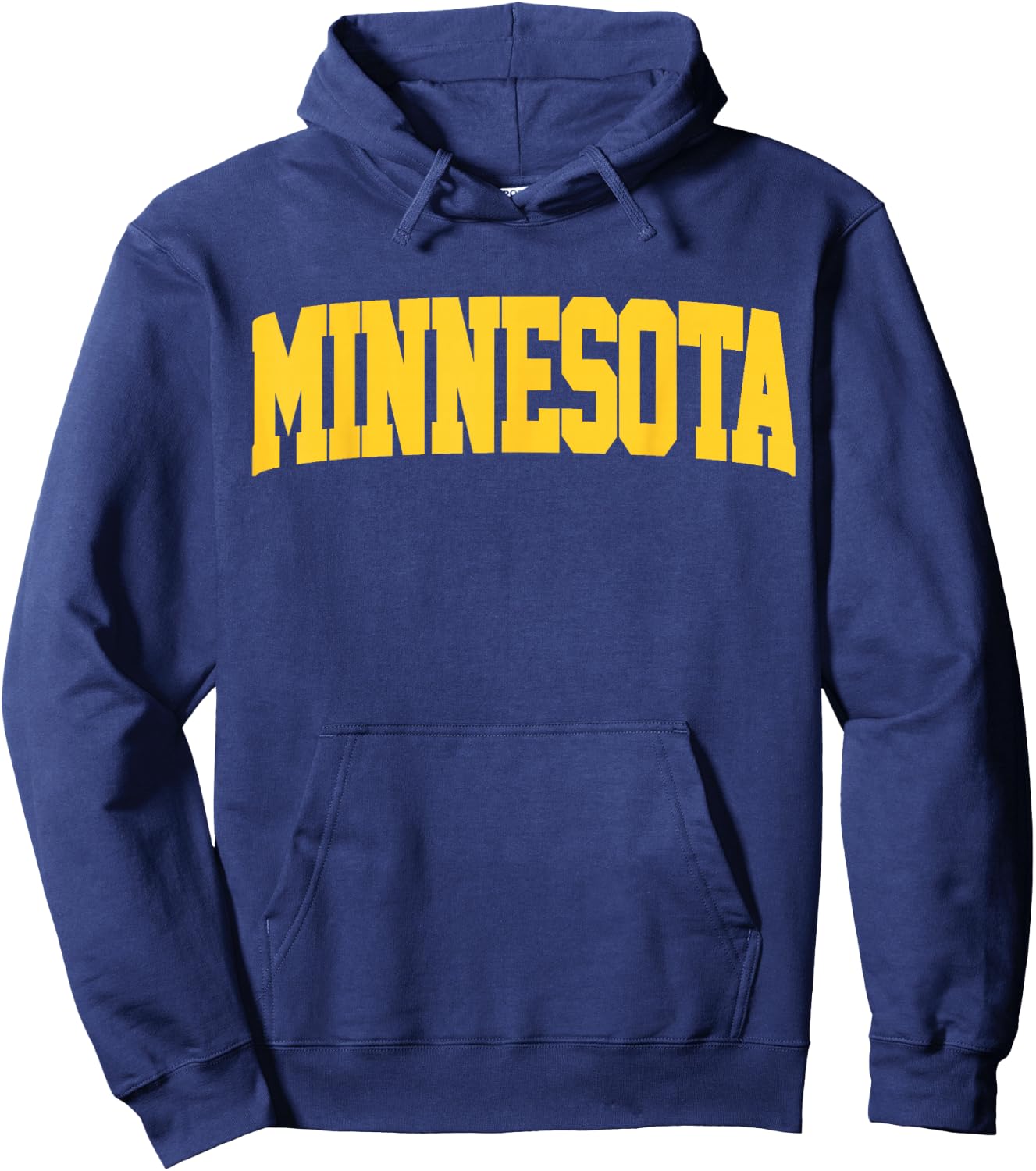 Retro Minnesota Vintage Minnesota Maroon Gold Throwback Hoodie - Hoodie | Navy