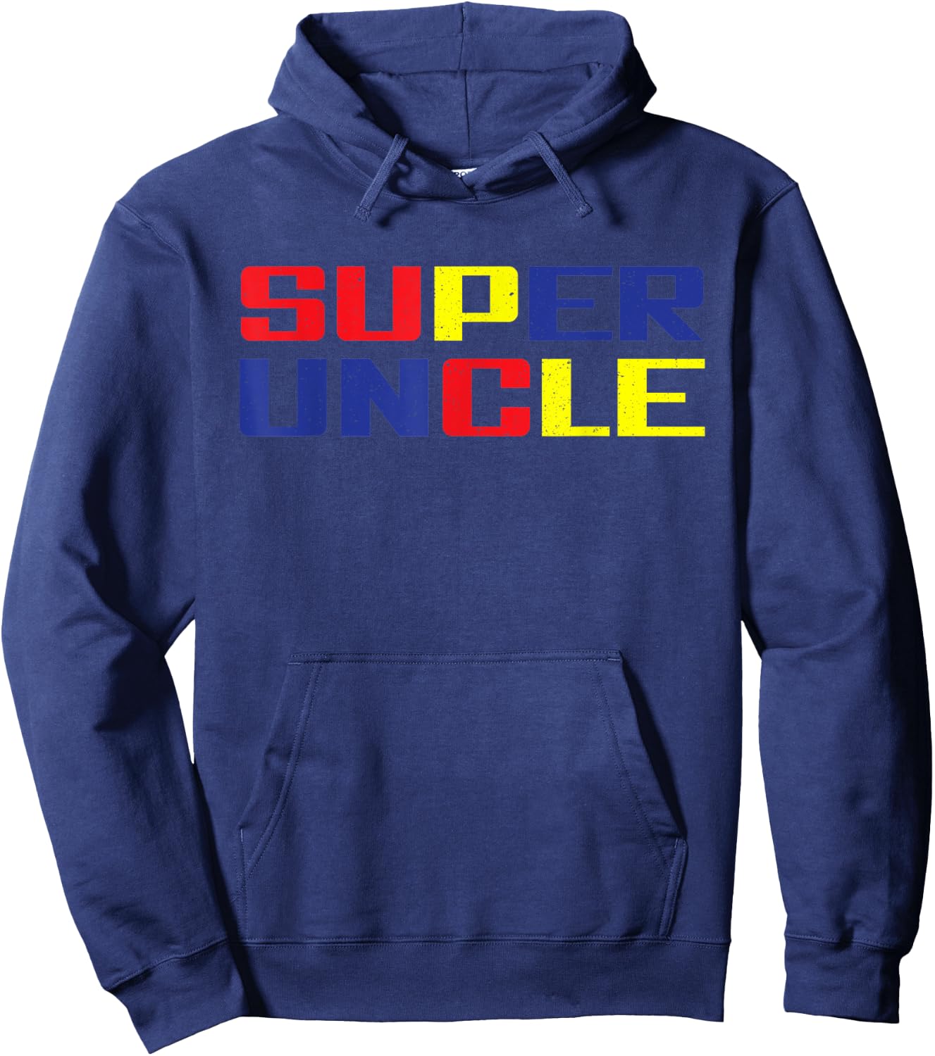 Super Uncle World's Best Uncle Ever Awesome Cool Uncle Hoodie - Hoodie | Navy