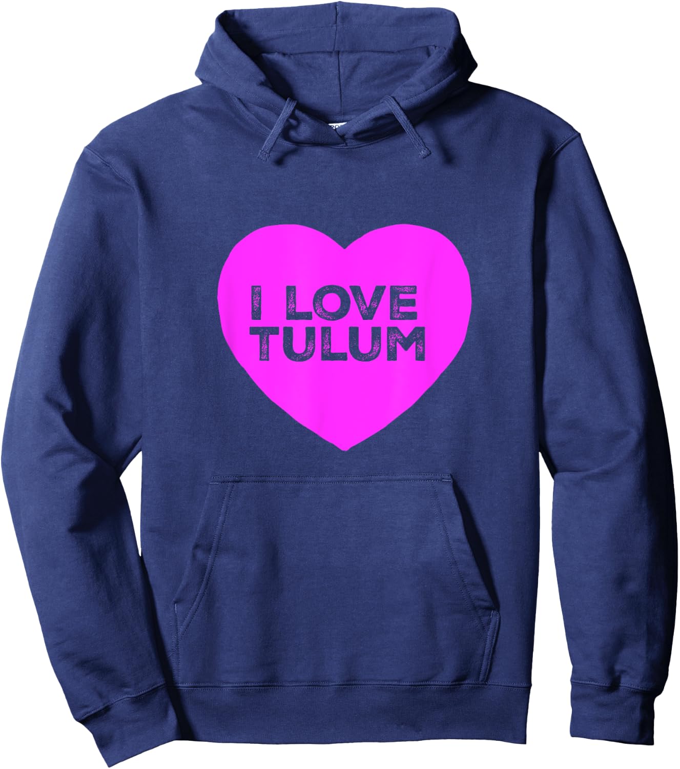 I love Tulum Mexico Boho Vibes Souvenir Beach Men Women Kids Hoodie - Hoodie | Navy