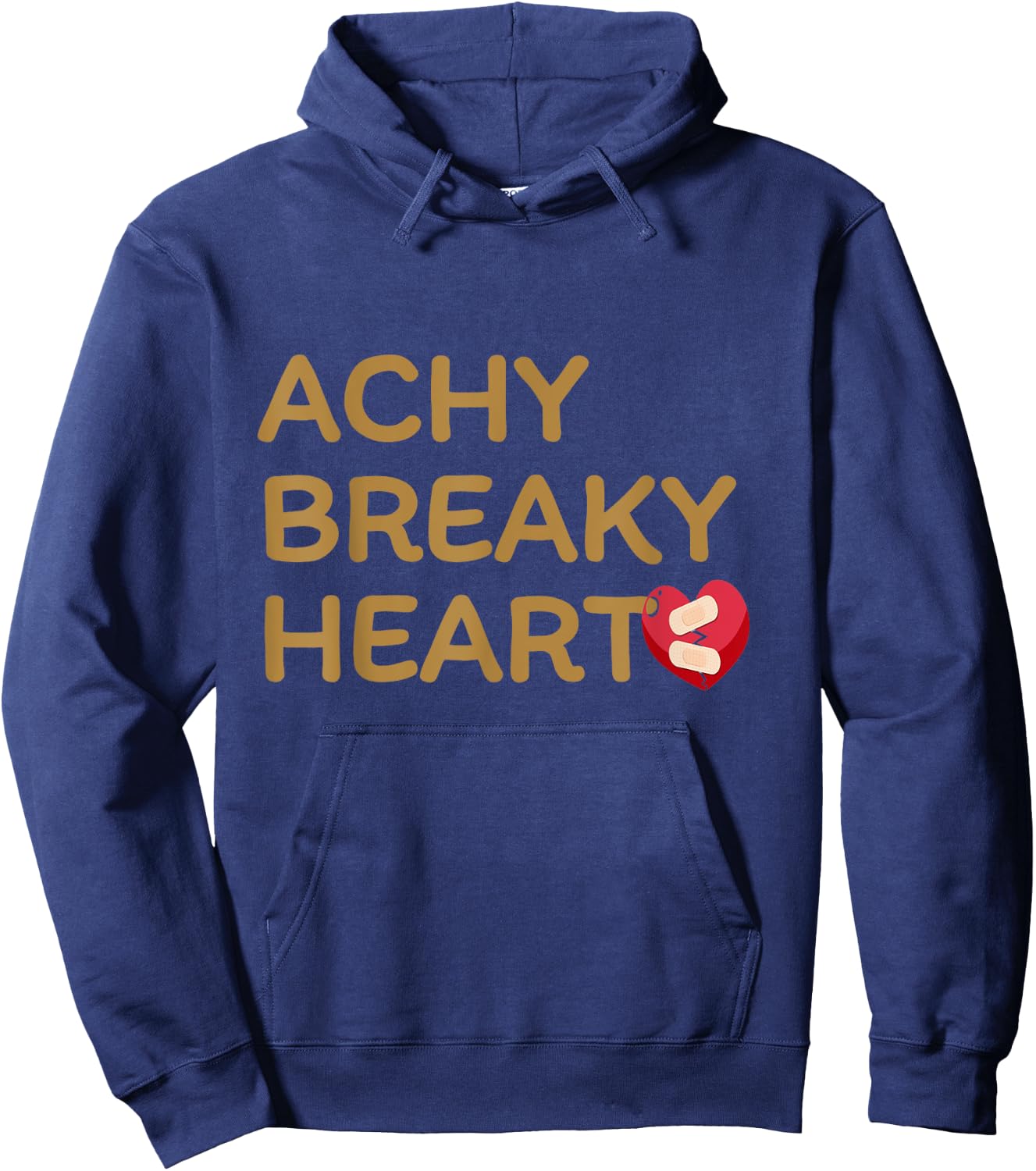 Achy Breaky Heart Hoodie - Hoodie | Navy
