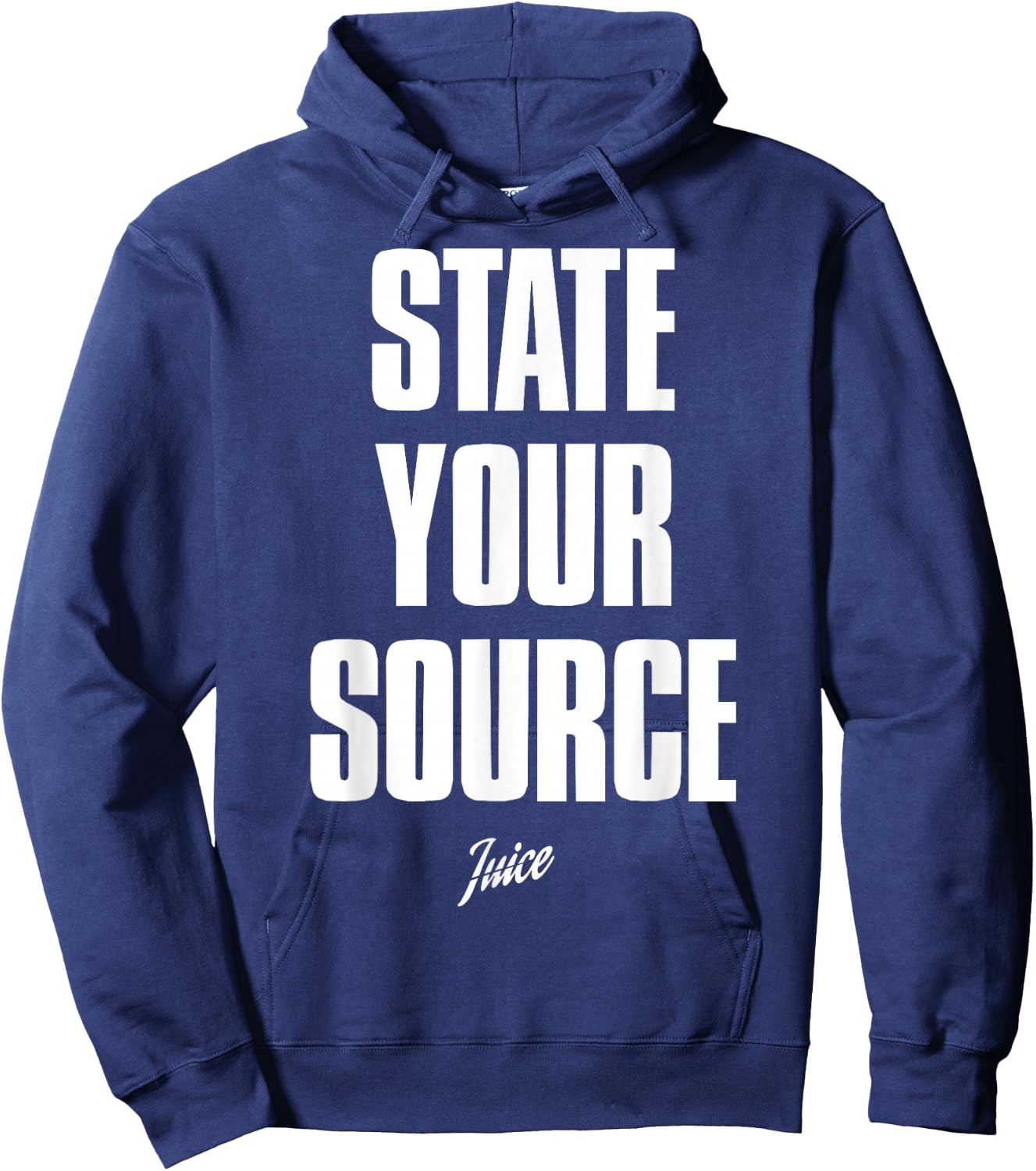 State Your Source Shirt State Your Source Women Kids Hoodie - Hoodie | Navy