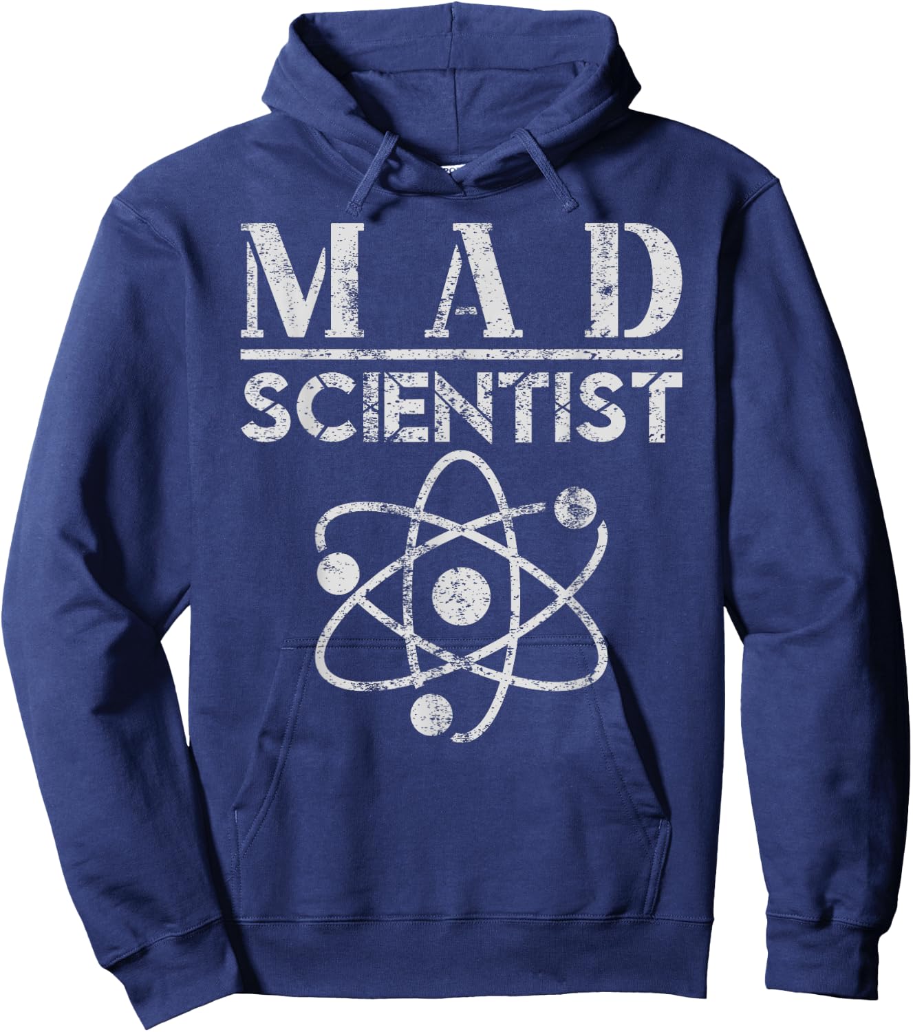 Mad Scientist Costume Lazy Halloween Costume Science Teacher Hoodie - Hoodie | Navy