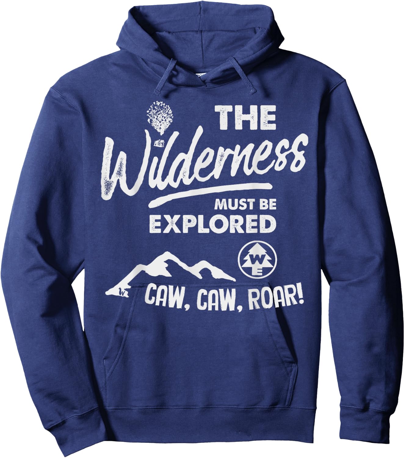 Camping Shirt Wilderness Explorer Funny Chant Hoodie - Hoodie | Navy
