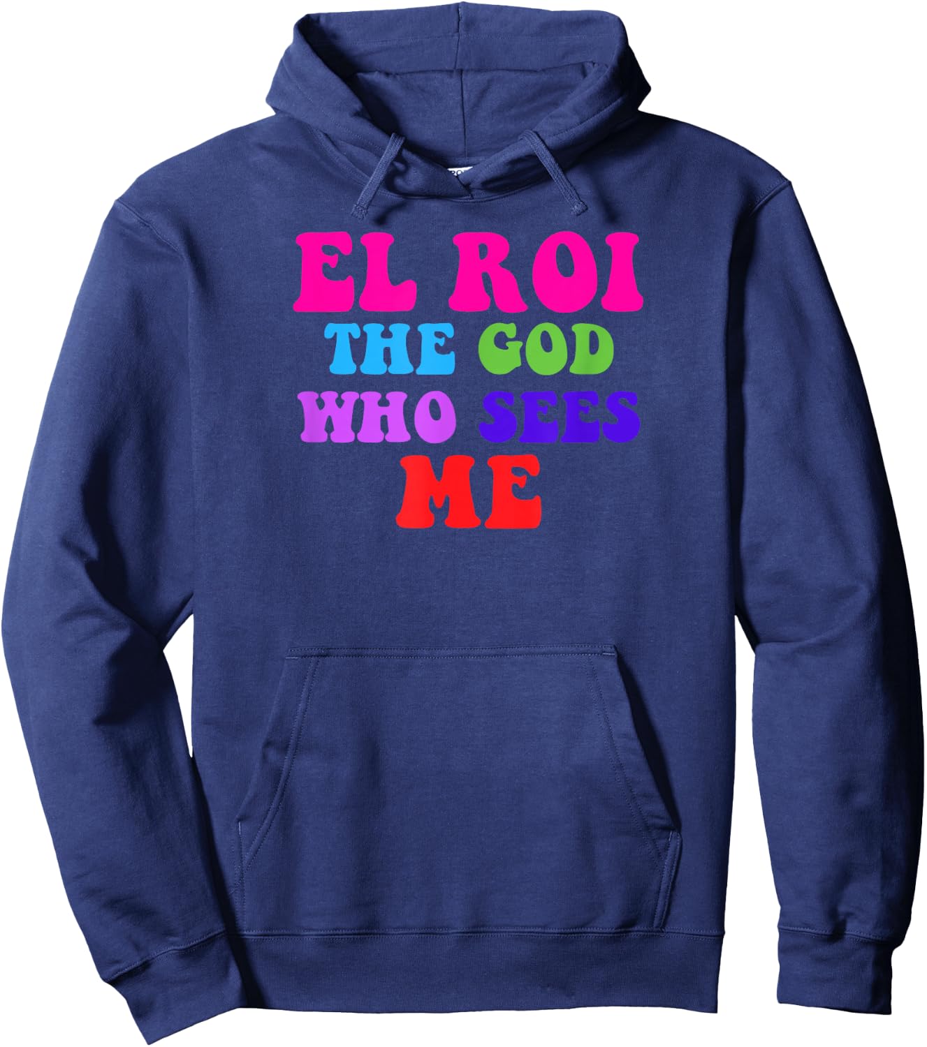 El Roi the God who Sees Me - NSPPD Morning prayer Hoodie - Hoodie | Navy