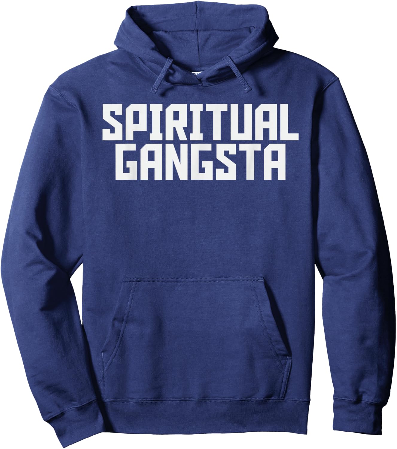 Spiritual Gangsta Spiritual Meditation Yoga Lover Hoodie - Hoodie | Navy