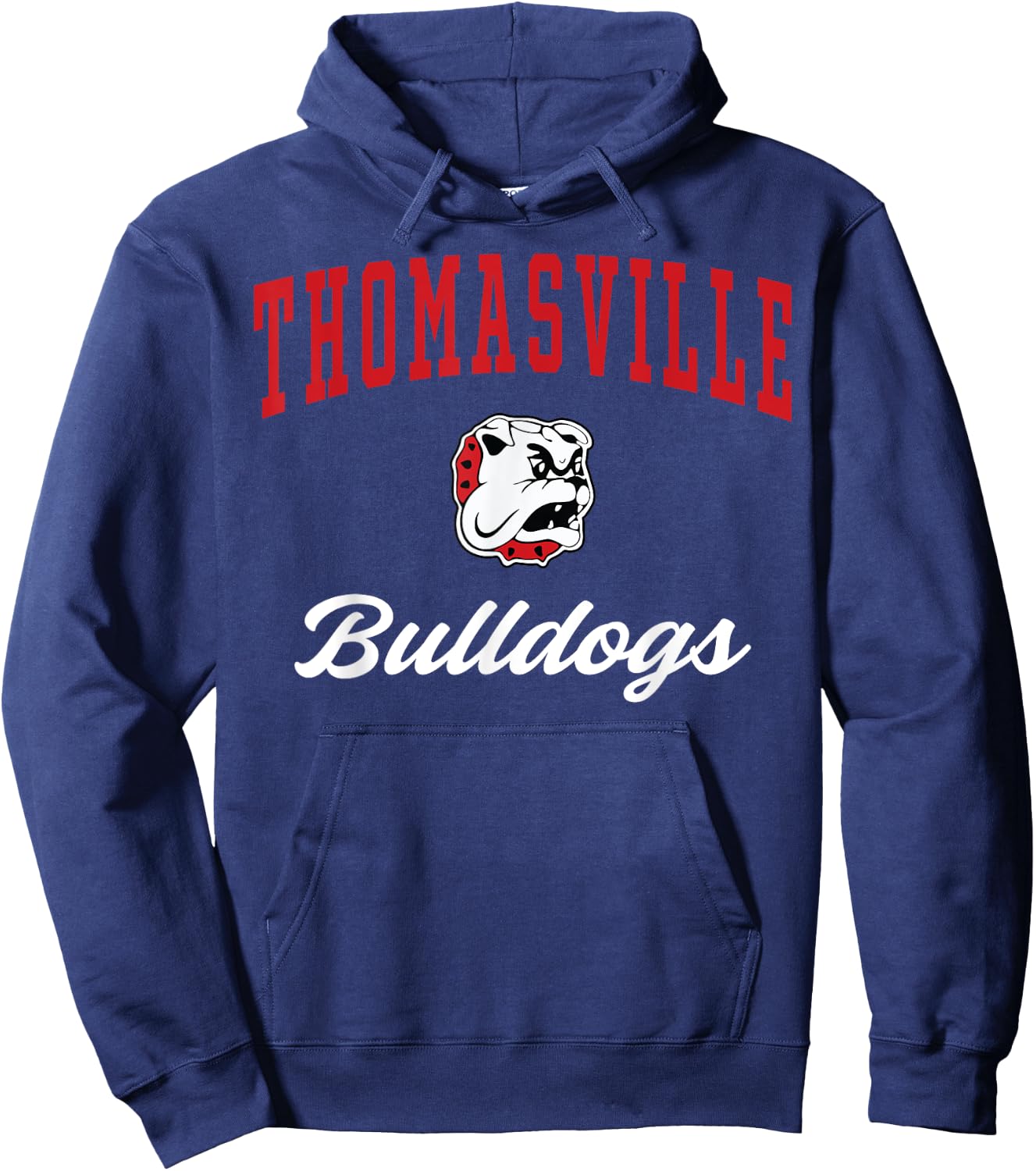 Thomasville High School Bulldogs Hoodie - Hoodie | Navy
