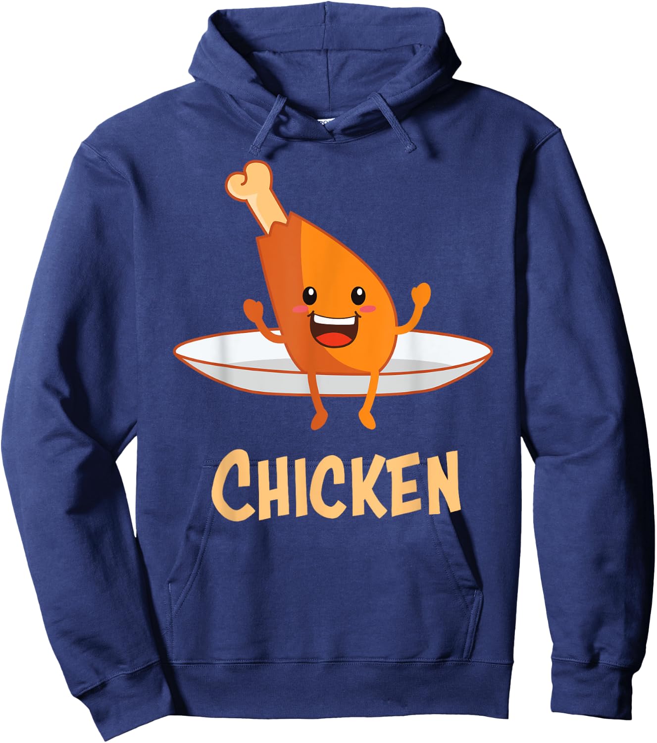 Chicken & Waffles Matching Couple Halloween Best Friends Hoodie - Hoodie | Navy