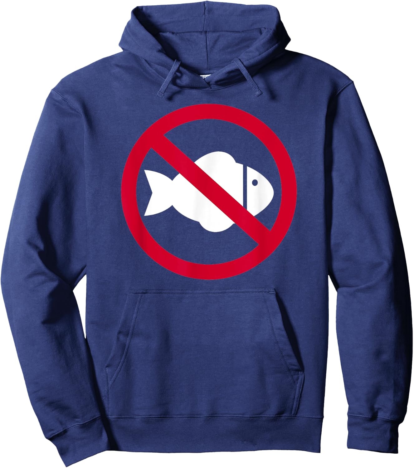 No fish Hoodie - Hoodie | Navy