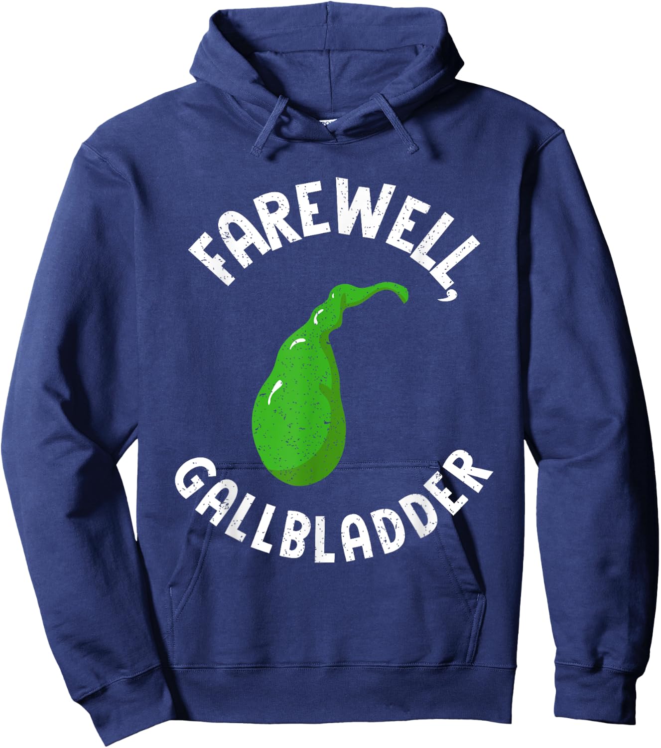 Farewell Gallbladder Gallstone Removal Gall Bladder Surgery Hoodie - Hoodie | Navy