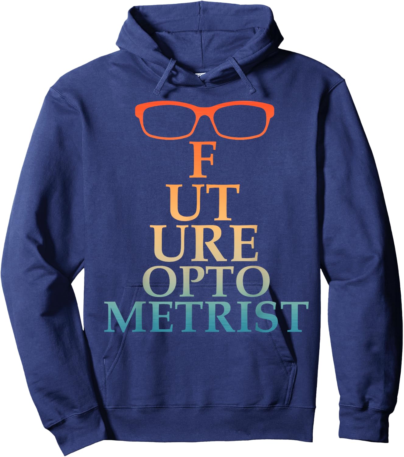 Funny Optometrist Design Women Optometry Optometrist Hoodie - Hoodie | Navy