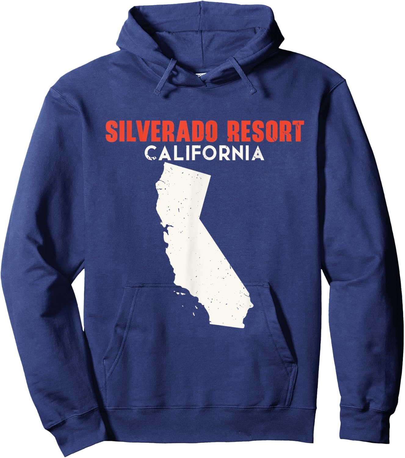 Silverado Resort California USA State America Travel Califor Hoodie - Hoodie | Navy