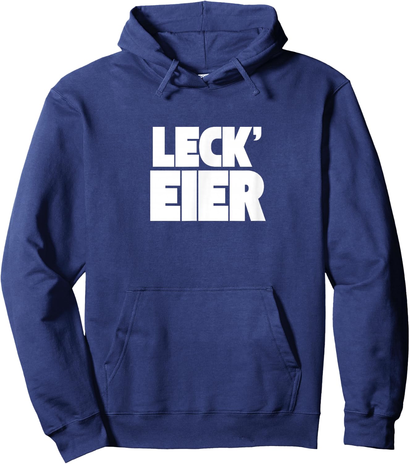 Leck Eier – Lustiger Spruch Humor Statement Hoodie - Hoodie | Navy