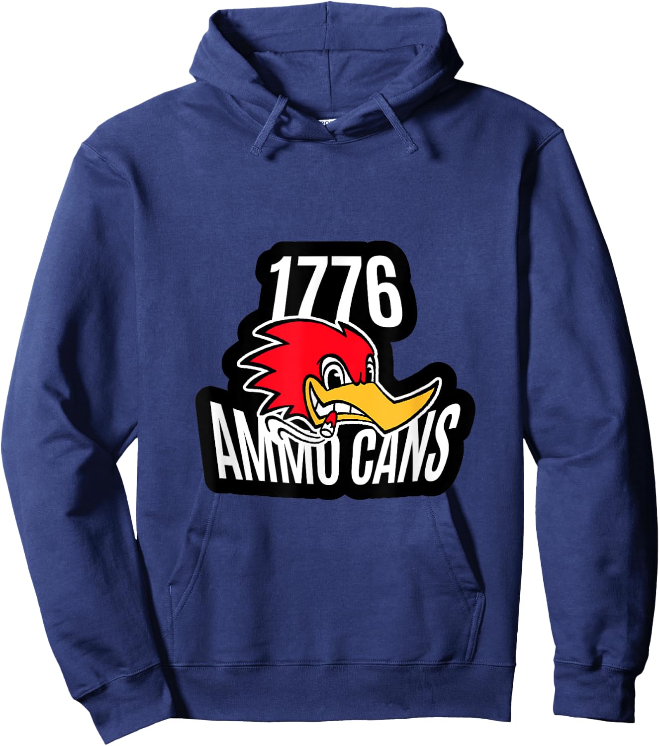 Hot Rod Woodpecker Hoodie - Hoodie | Navy
