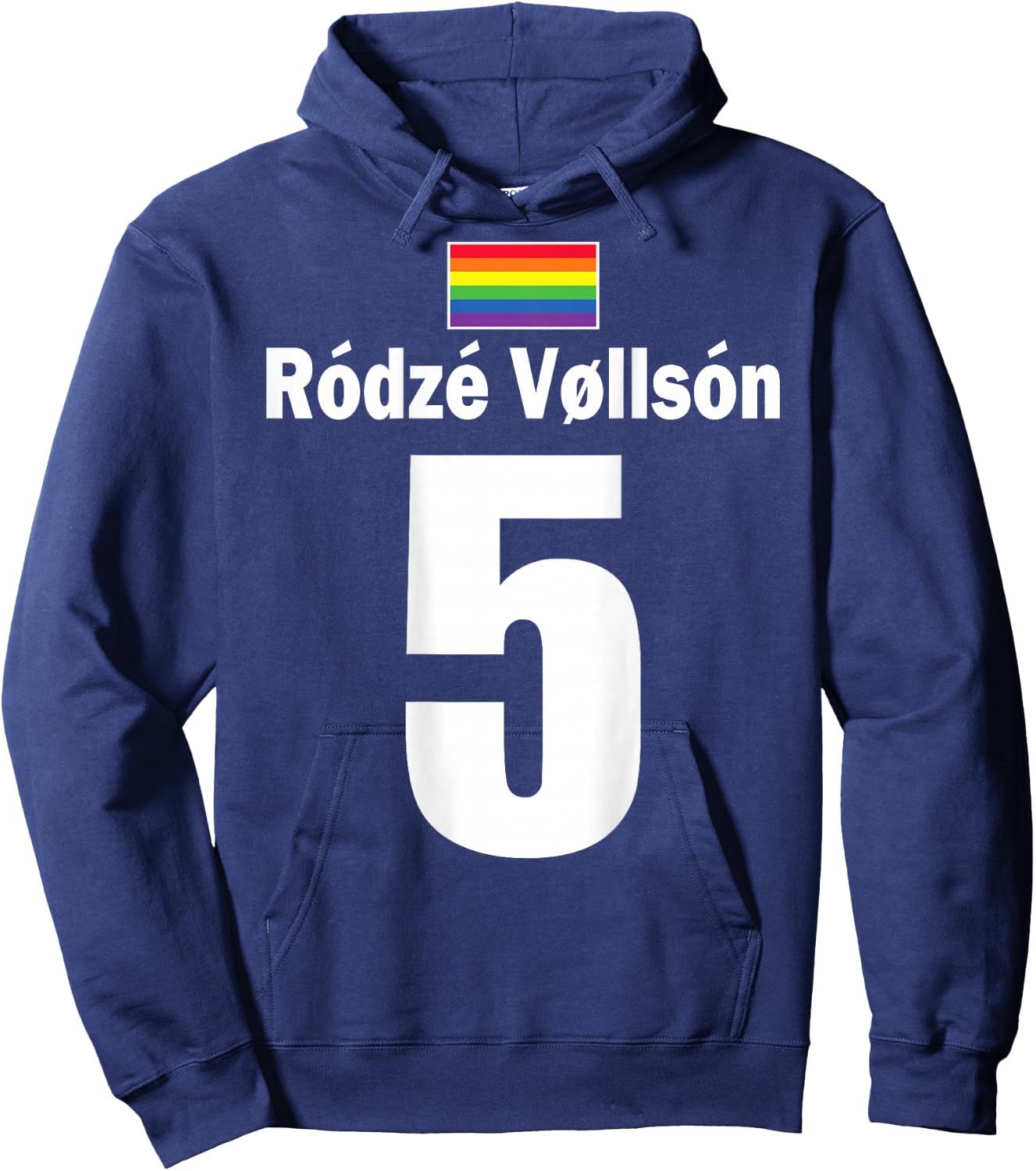 Isländische Namen auf Party Trikot Fußball Island Mallorca Hoodie - Hoodie | Navy
