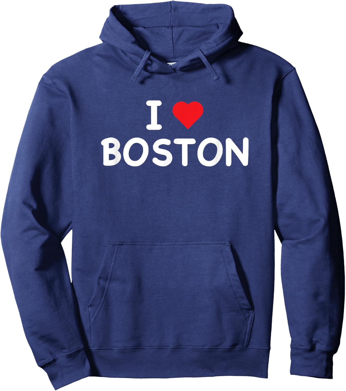 Boston - I Love Boston - Massachusetts - MA - Classic Hoodie - Hoodie | Navy