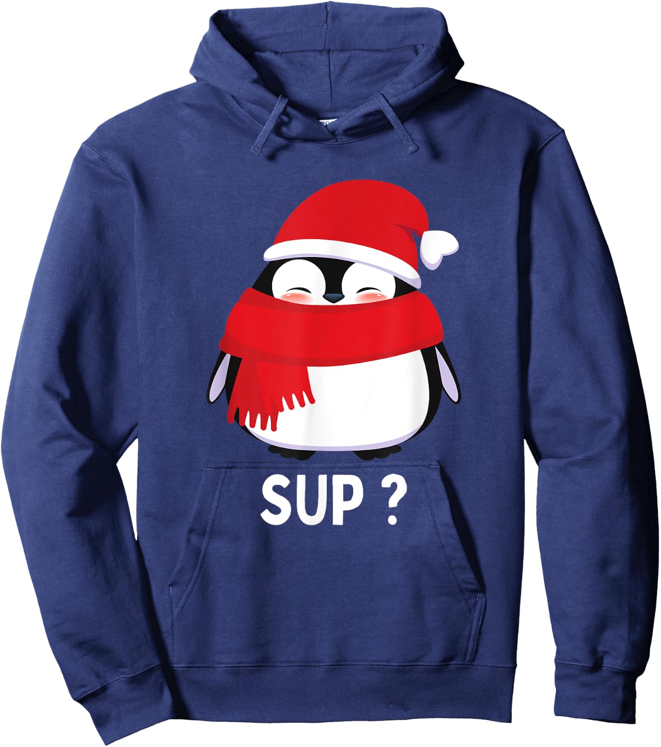 Penguin Winter Hoodie - Hoodie | Navy
