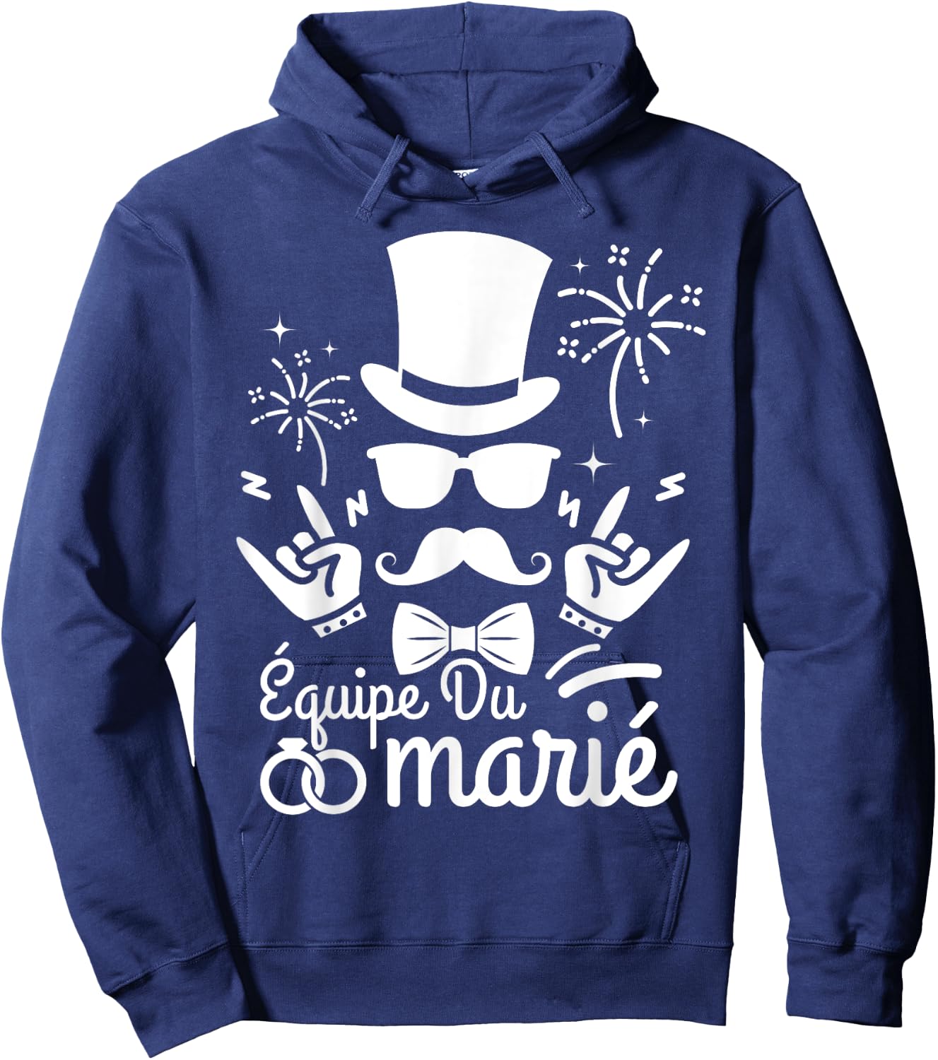 Men's EVG Groom Team EVG Team of the Groom Humour Hoodie - Hoodie | Navy