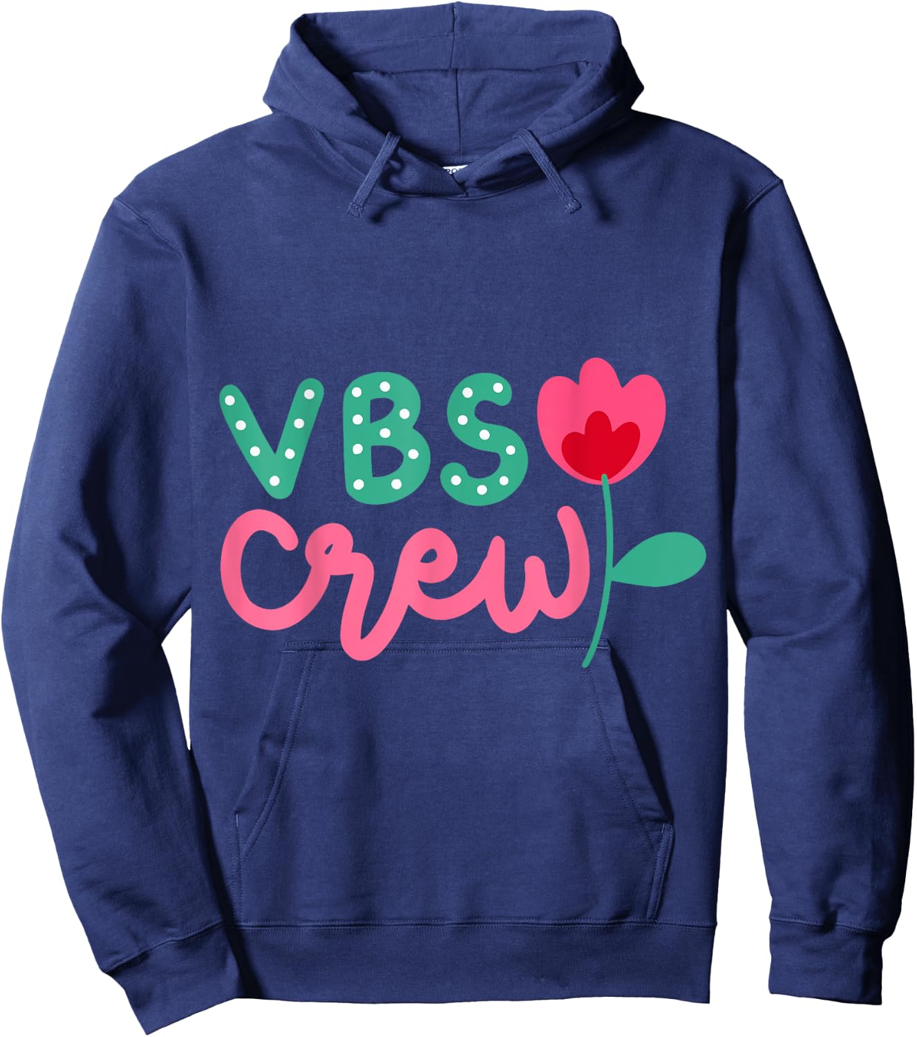 VBS Crew Faith-Based Gathering Sunday School Teacher Women Hoodie - Hoodie | Navy