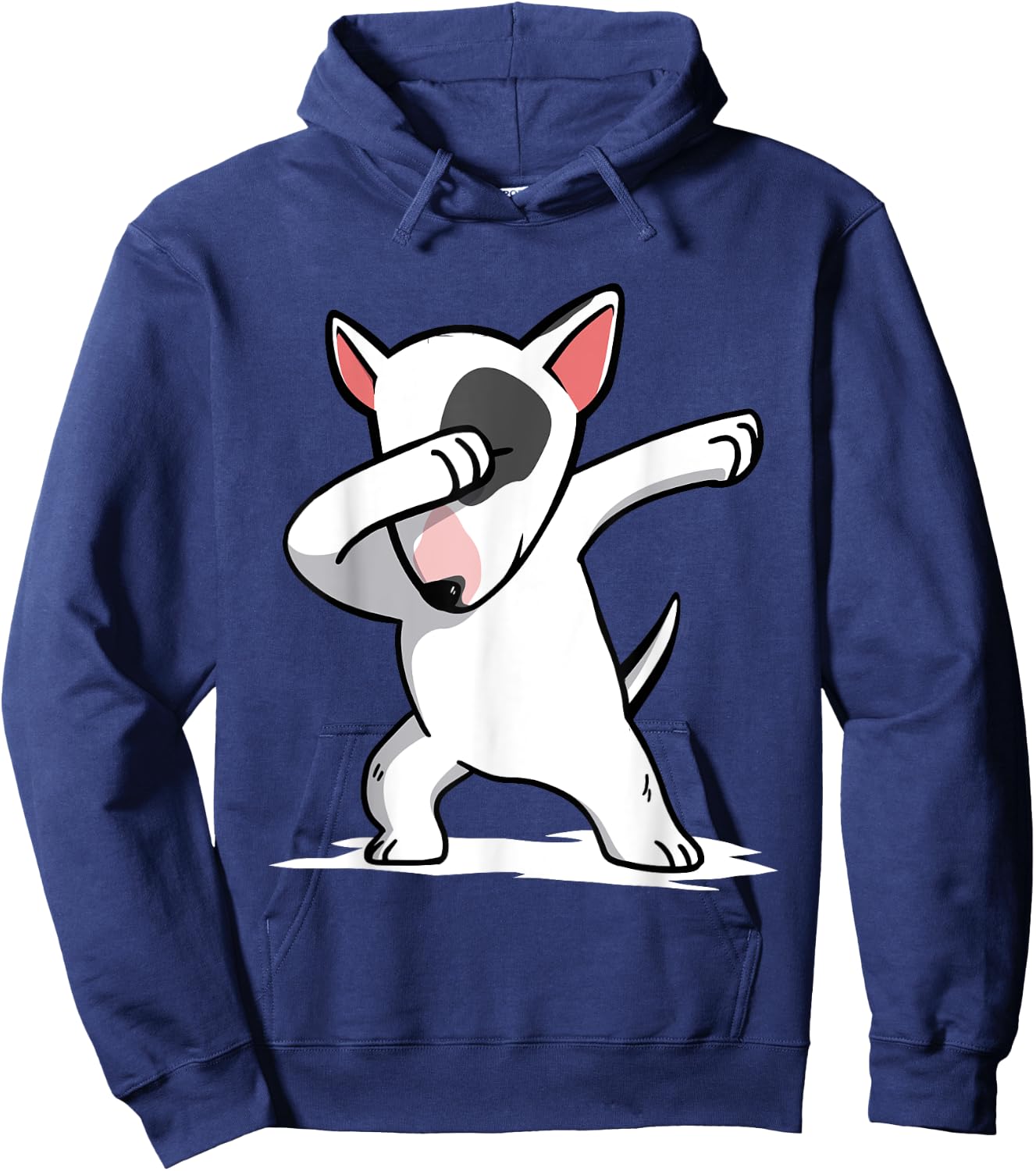 Funny Dabbing English Bull Terrier Dog Dab Shirt Hoodie - Hoodie | Navy
