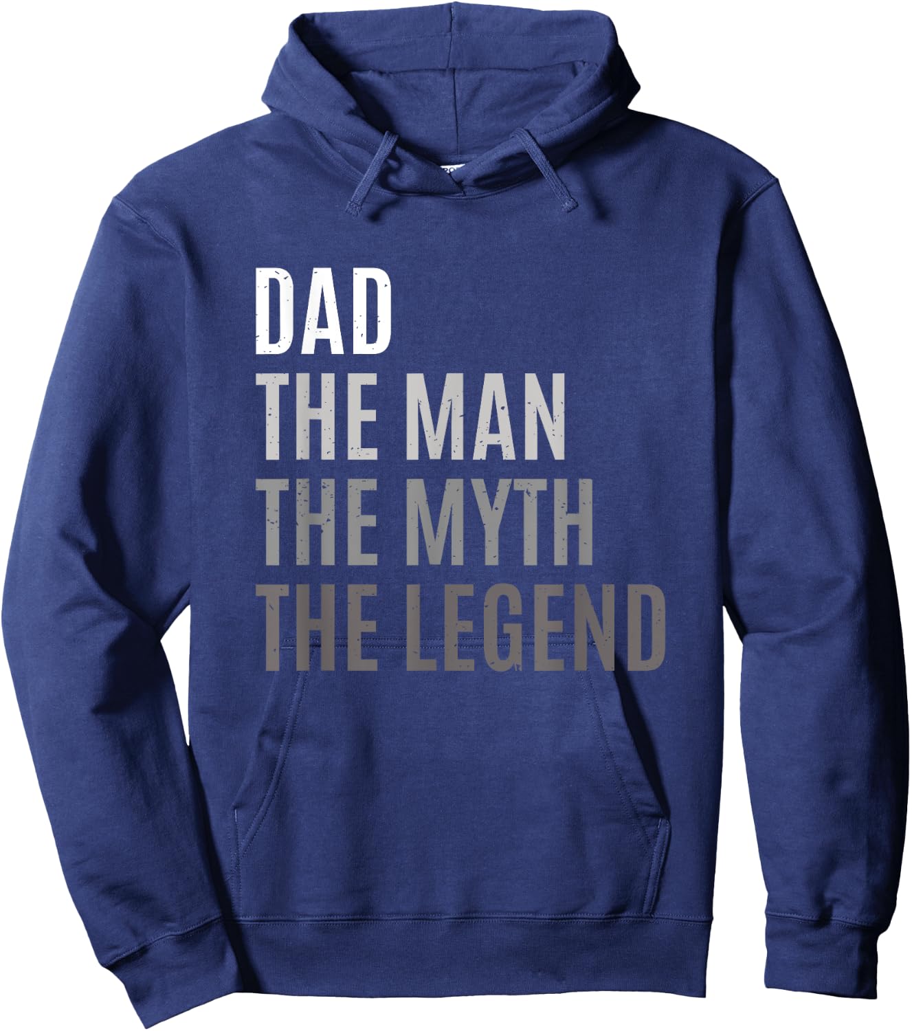 Dad The Man The Myth The Legend Father's Day Gift Hoodie - Hoodie | Navy