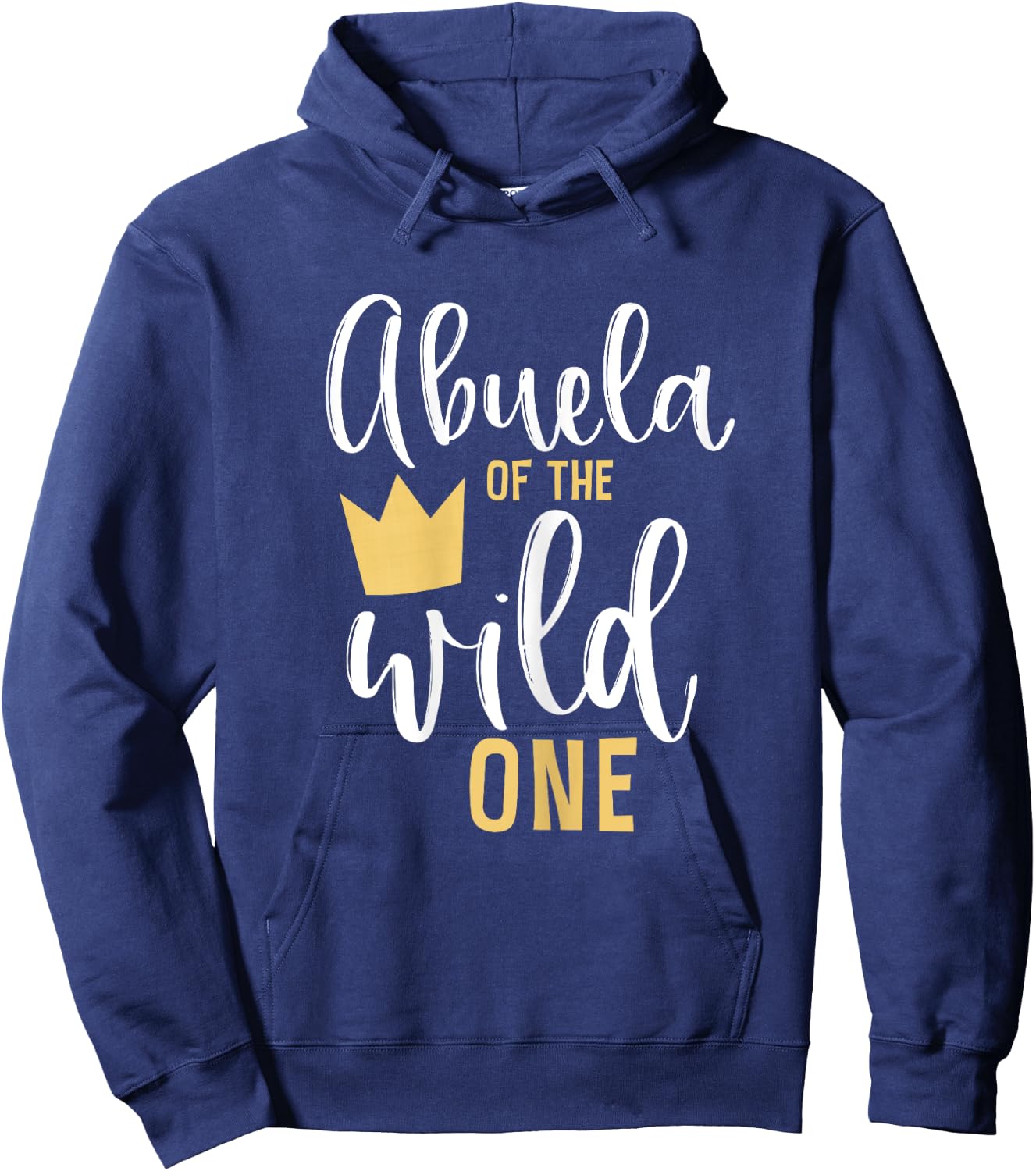 Abuela of the Wild One 1st Birthday First Thing Matching Hoodie - Hoodie | Navy
