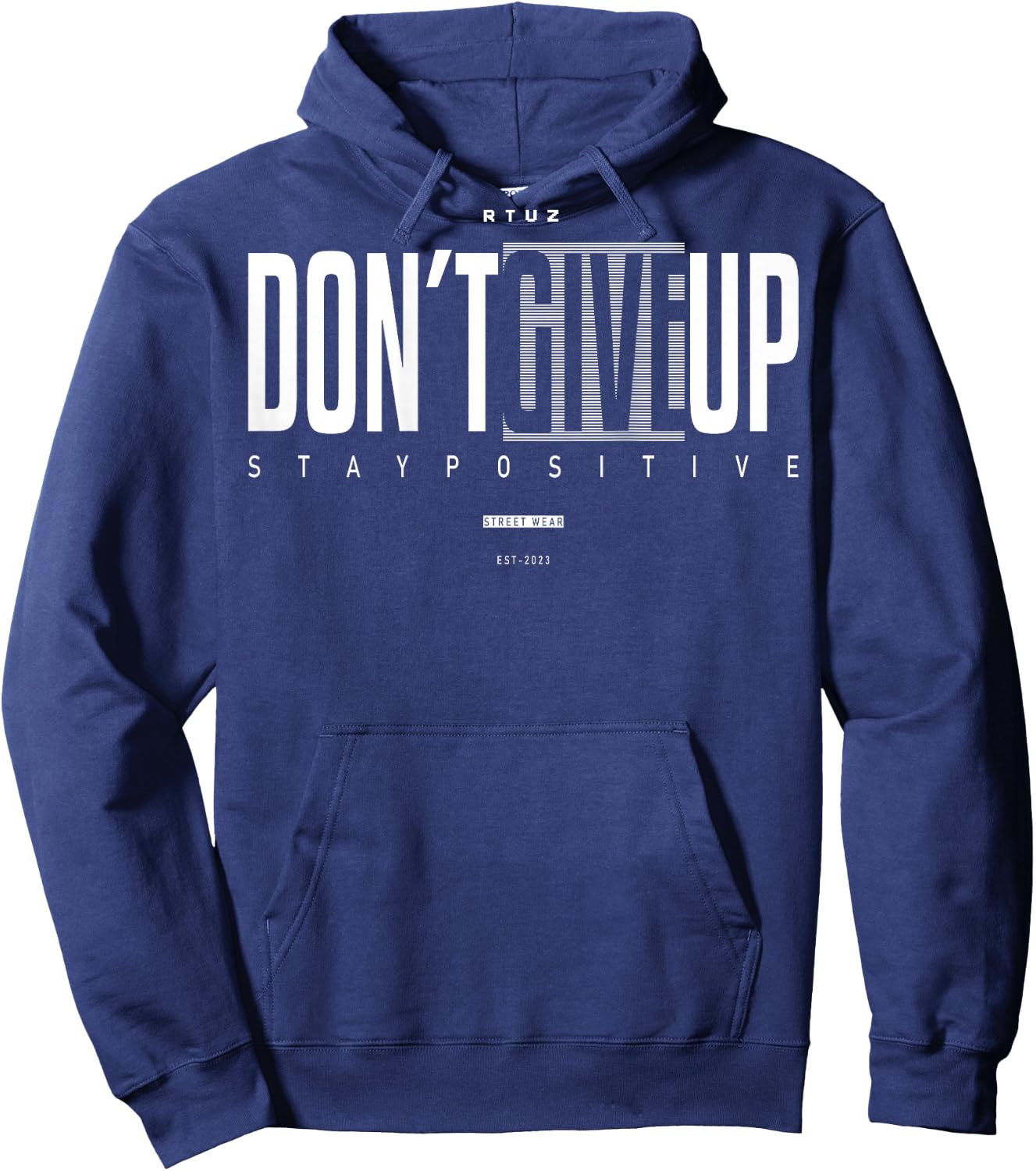 Backprint Fashion Y2K Fitness Gym Accessories Strength Sports Yoga Sports Hoodie - Hoodie | Navy