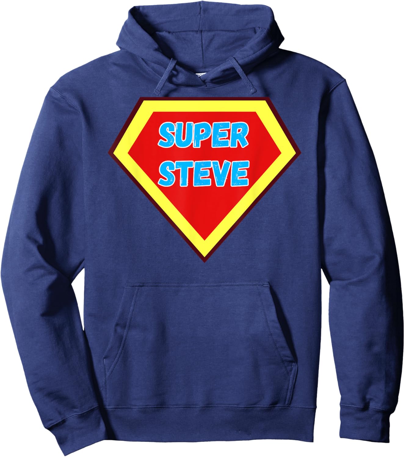 Fun Graphic-Super Steve Hoodie - Hoodie | Navy