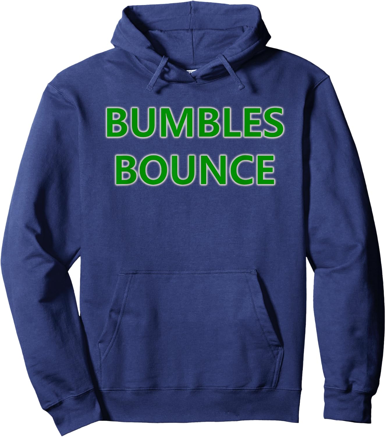 Bumbles Bounce Funny Christmas Hoodie - Hoodie | Navy