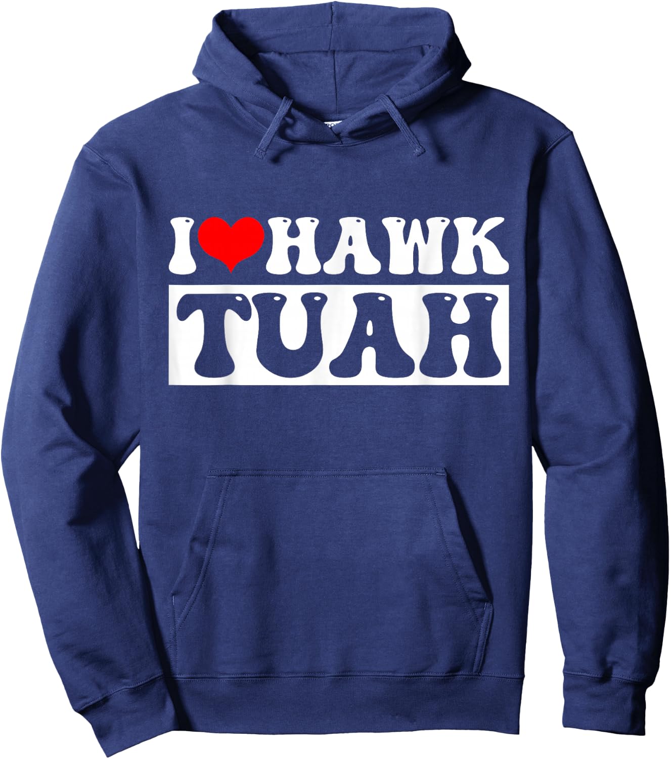 Hawk Tuah Hoodie - Hoodie | Navy