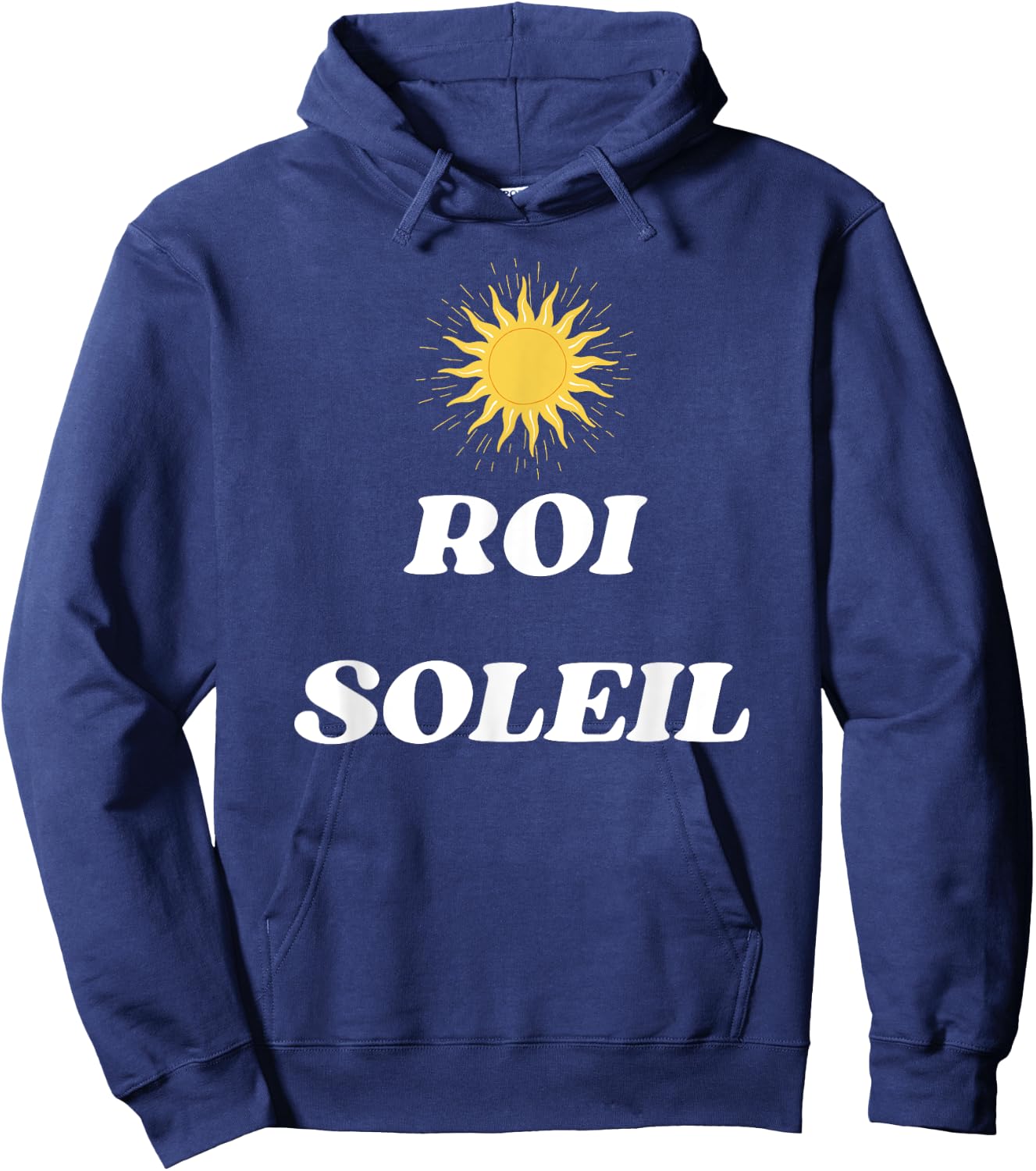 Louis XIV The Sun King of Versailles in France Hoodie - Hoodie | Navy