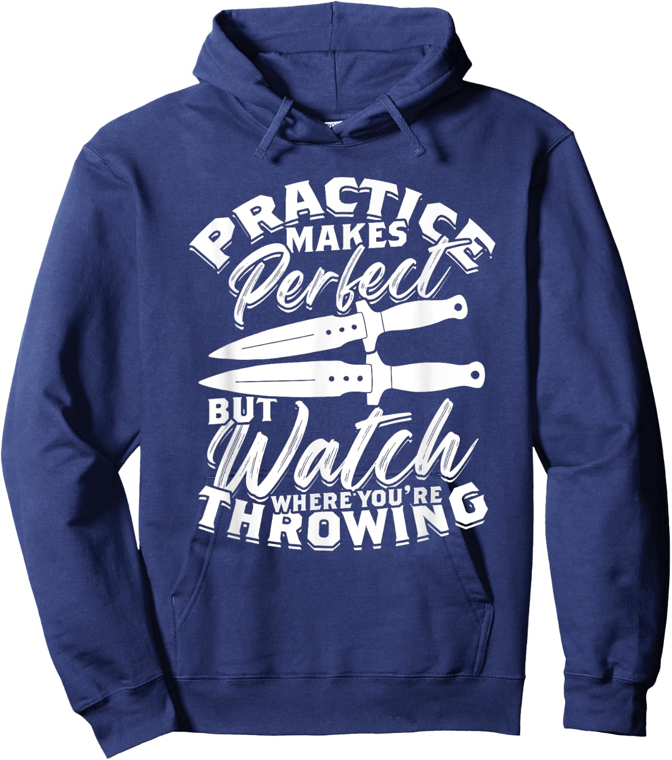 Lancer de couteau Hoodie - Hoodie | Navy
