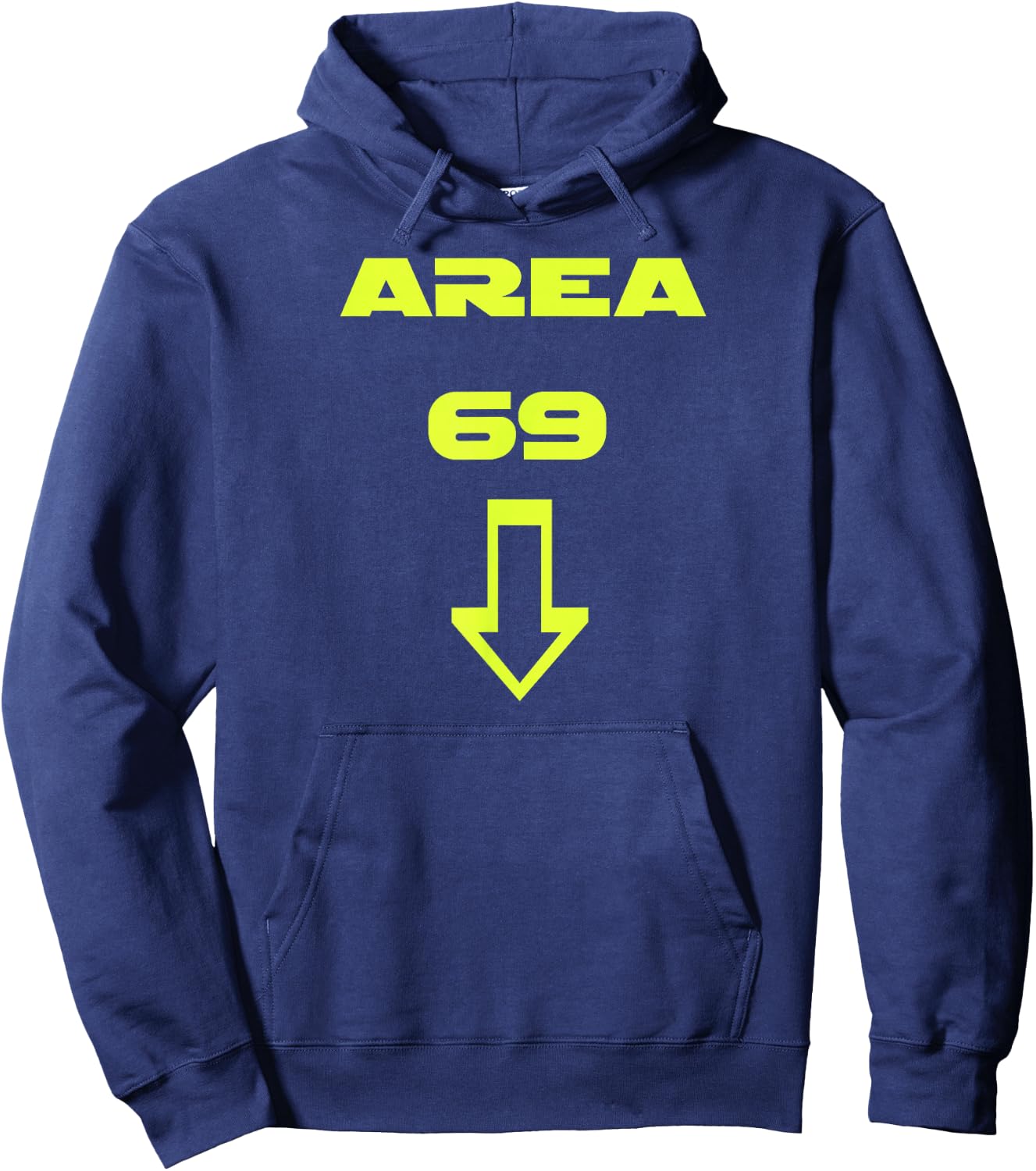 20th Century Fox Television Solar Opposites Terry Area 69 - -Adults, -Kids - Black - Short Sleeve - - Classic Fit - Cotton Blend - Licensed Design - Size: Small Hoodie - Hoodie | Navy