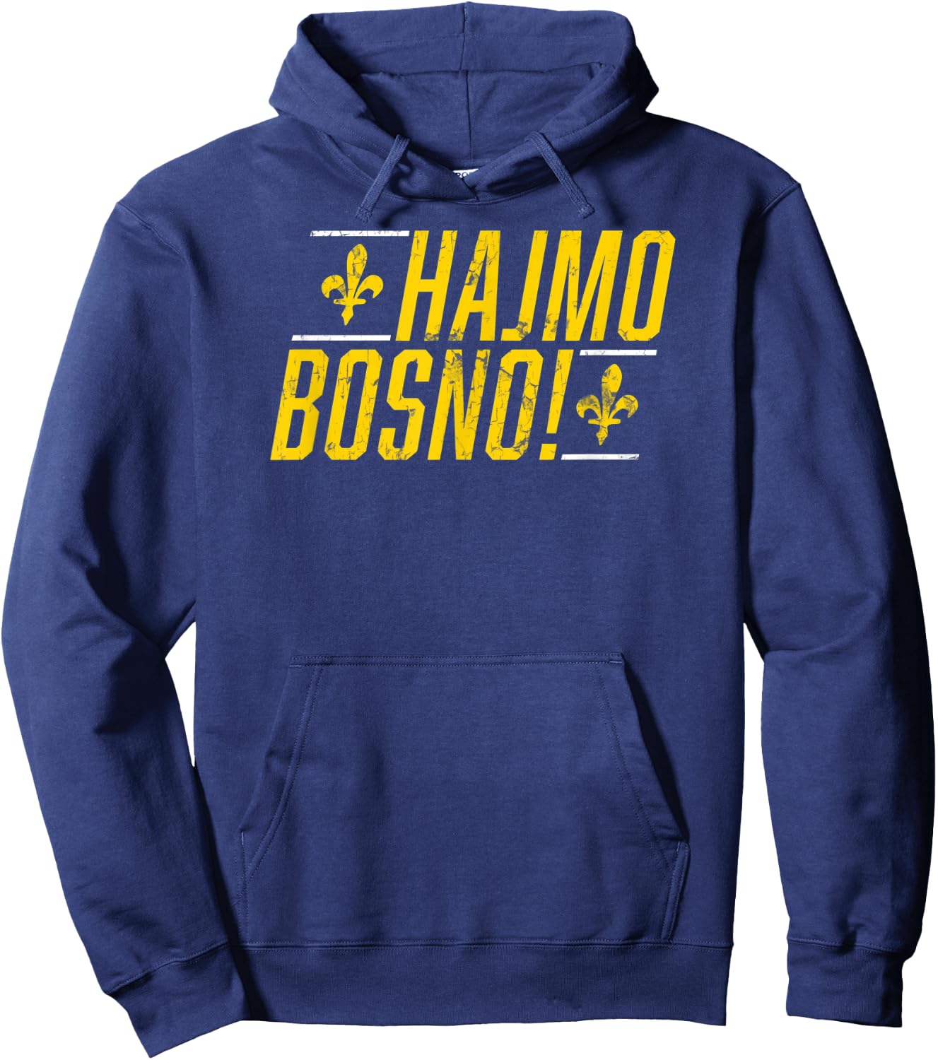 Soccer Teez: Bosnien / BIH Soccer Hoodie - Hoodie | Navy