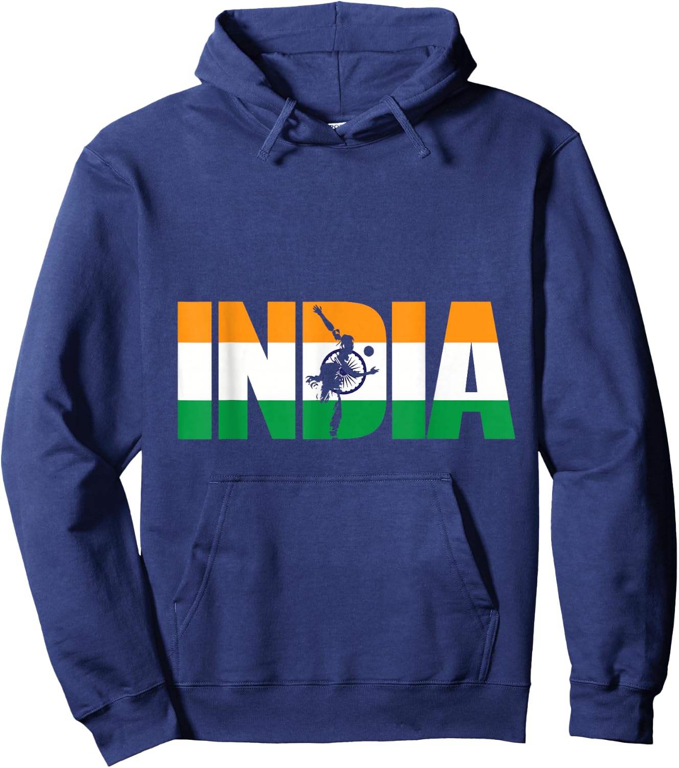 India Cricket Supporters Shirt Jersey | Indian Cricket Fans Hoodie - Hoodie | Navy