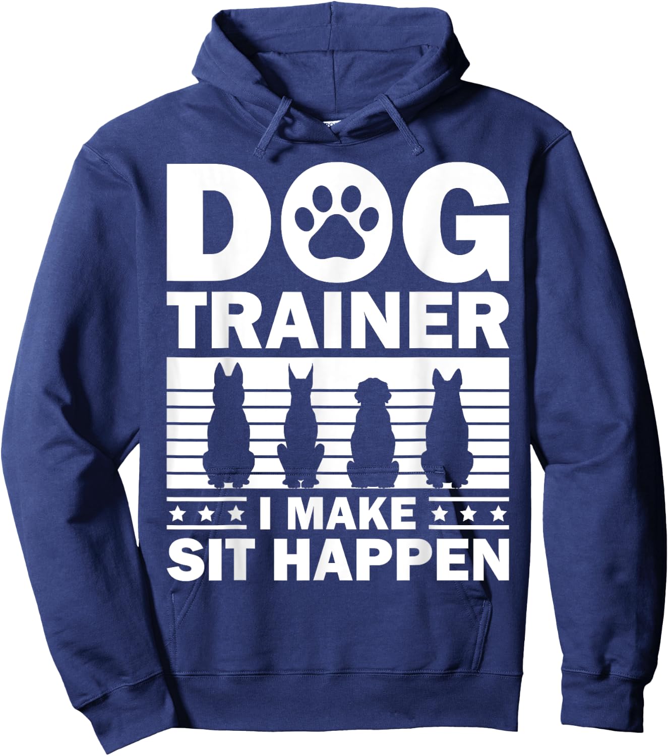 Cool Dog Trainer Women Dog Training Agility Class Hoodie - Hoodie | Navy