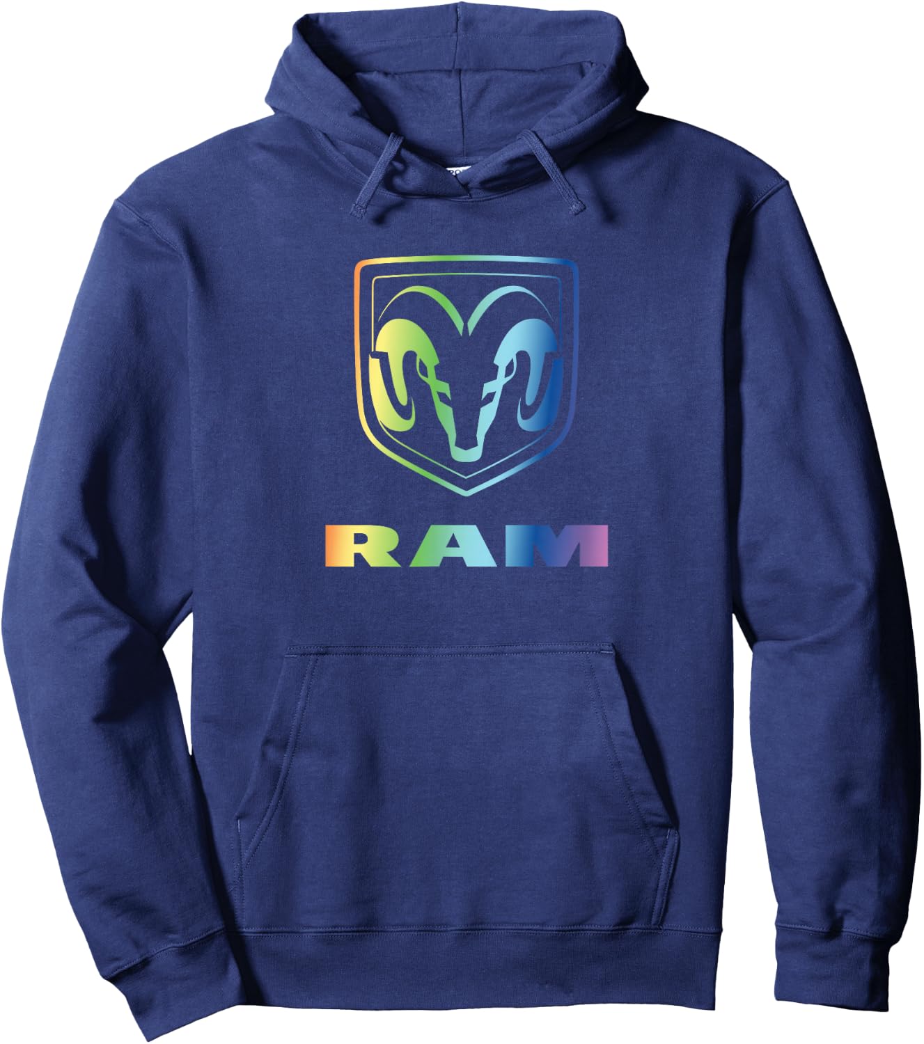 RAM Trucks Pride Rainbow Logo Hoodie - Hoodie | Navy