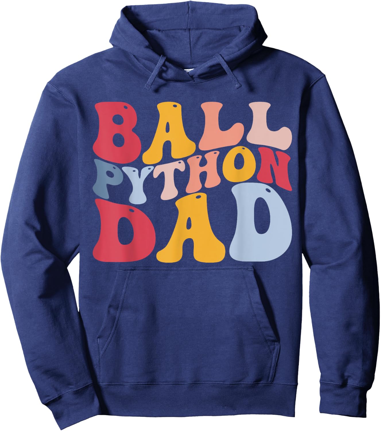 Ball Python Dad Snake Dad Hoodie - Hoodie | Navy