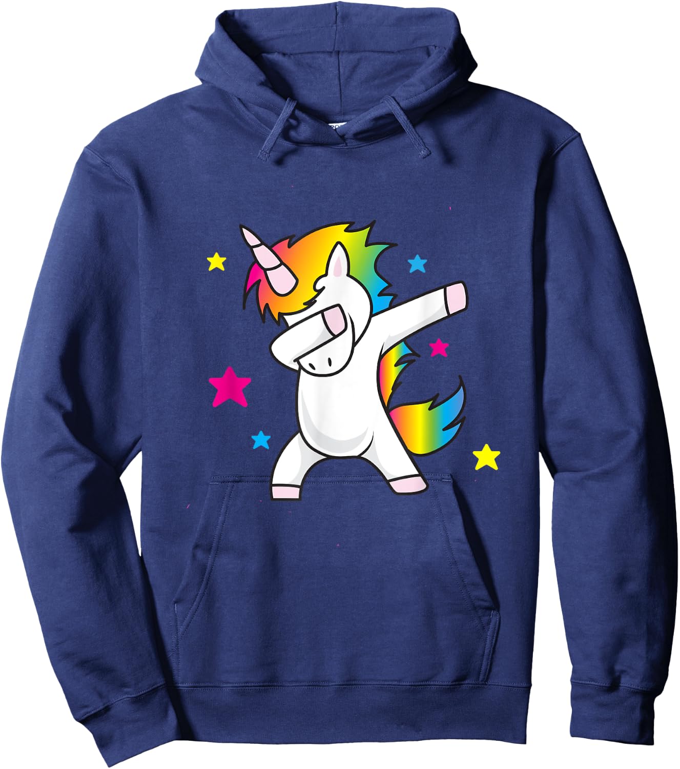 Dabbing Unicorn Funny Dance Kid's And Adults Hoodie - Hoodie | Navy