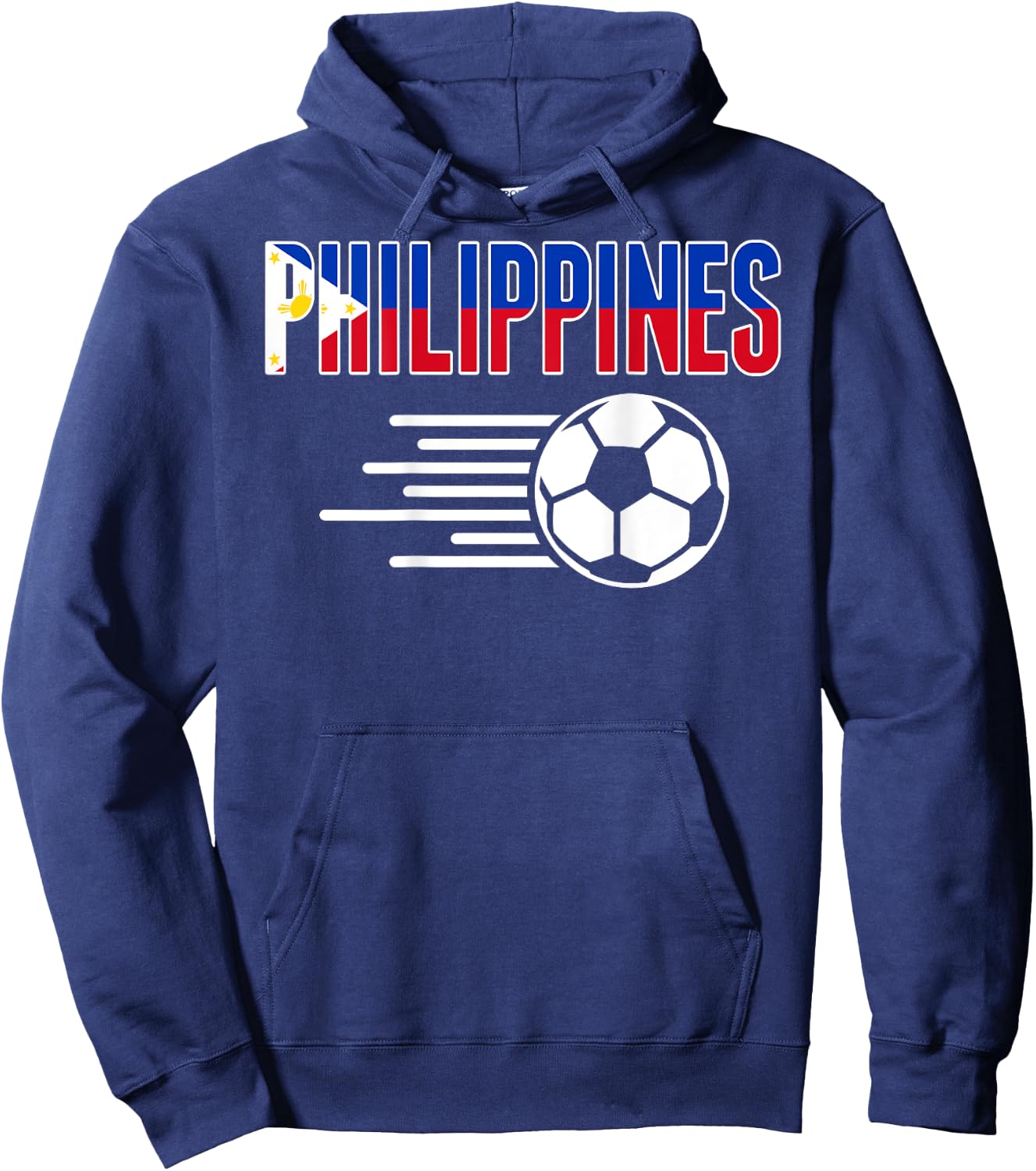 Philippines Fußball-Liebhaber-Trikot – Philippinische Fußball-Fans Hoodie - Hoodie | Navy