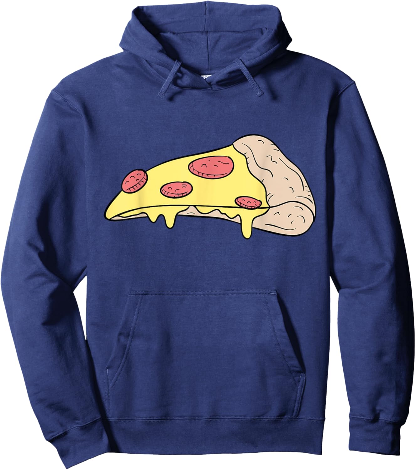 Matching Dad Son Mom Daughter Pizza Slice Shirt Smalls Hoodie - Hoodie | Navy