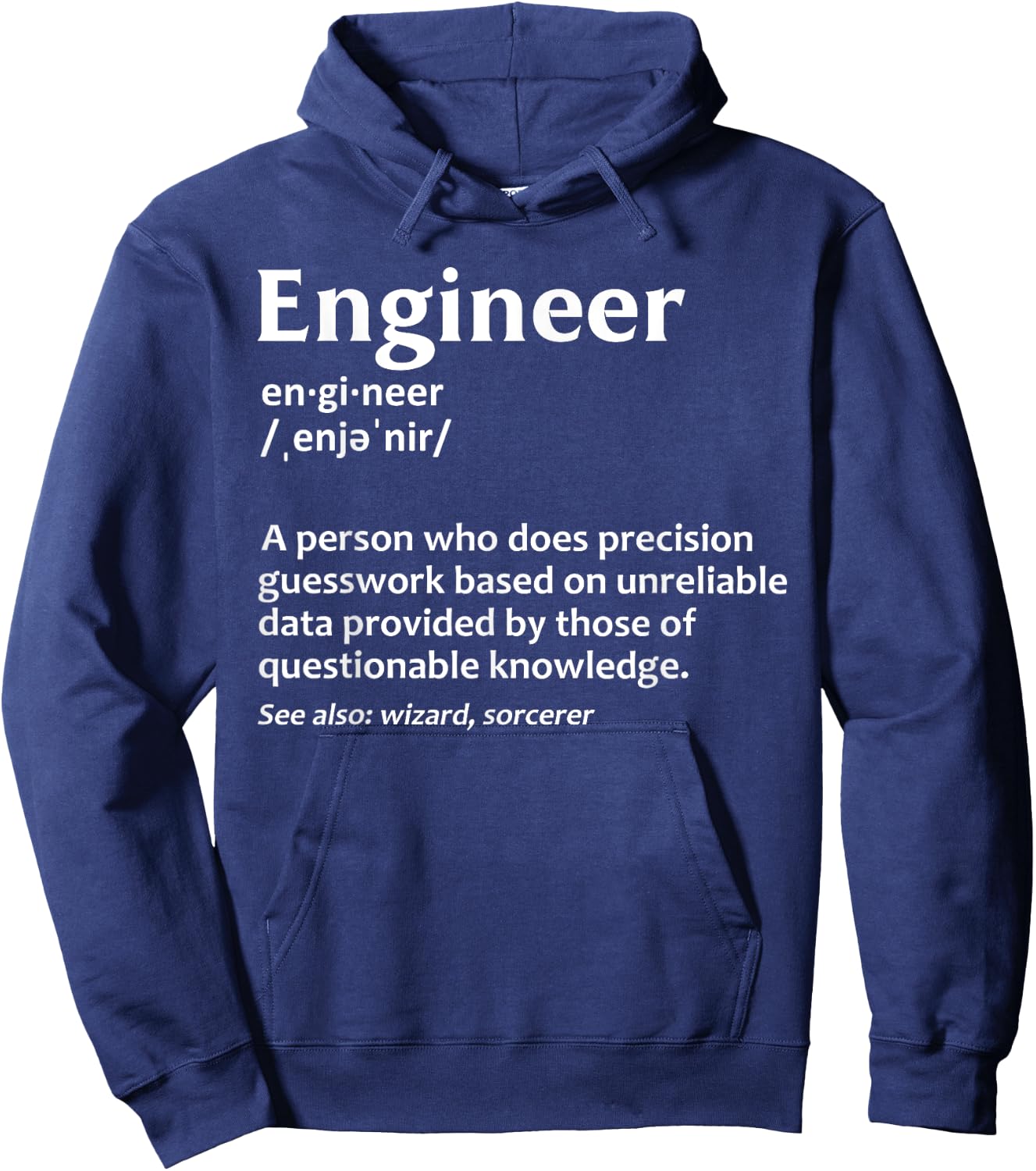 Engineer Art Women Civil Electrical Aerospace Grad Hoodie - Hoodie | Navy