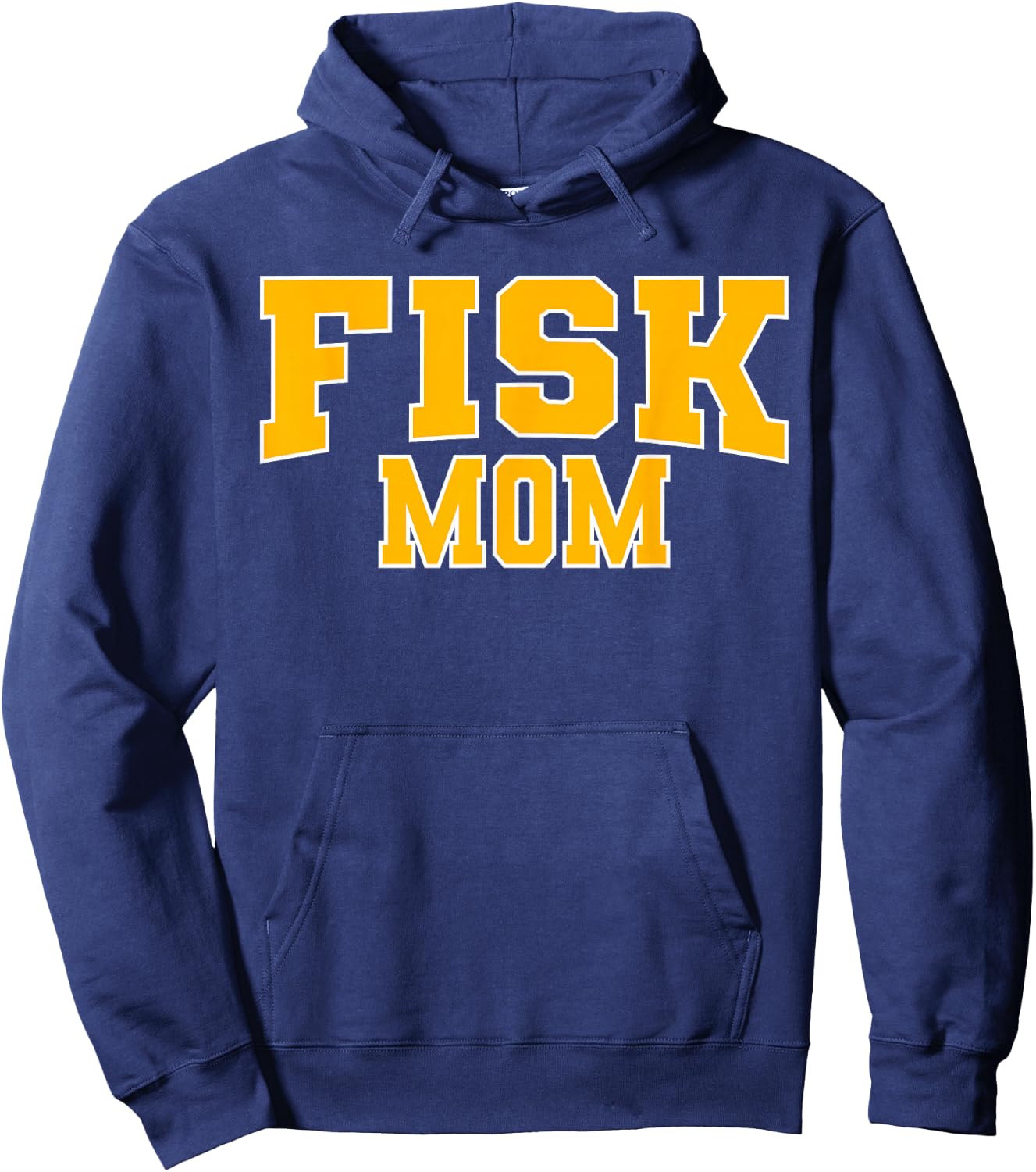 Fisk University Mom Apparel Sports Fan Hoodie - Hoodie | Navy