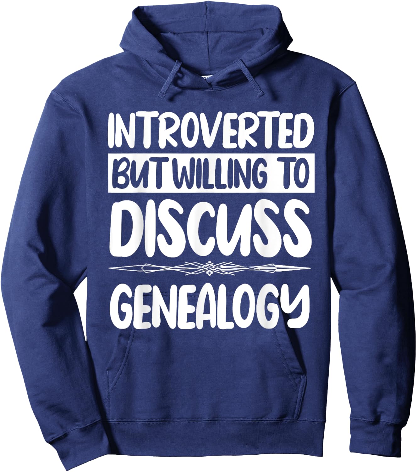 Genealogist Family Research Historian Lineage Genealogy Tree Hoodie - Hoodie | Navy