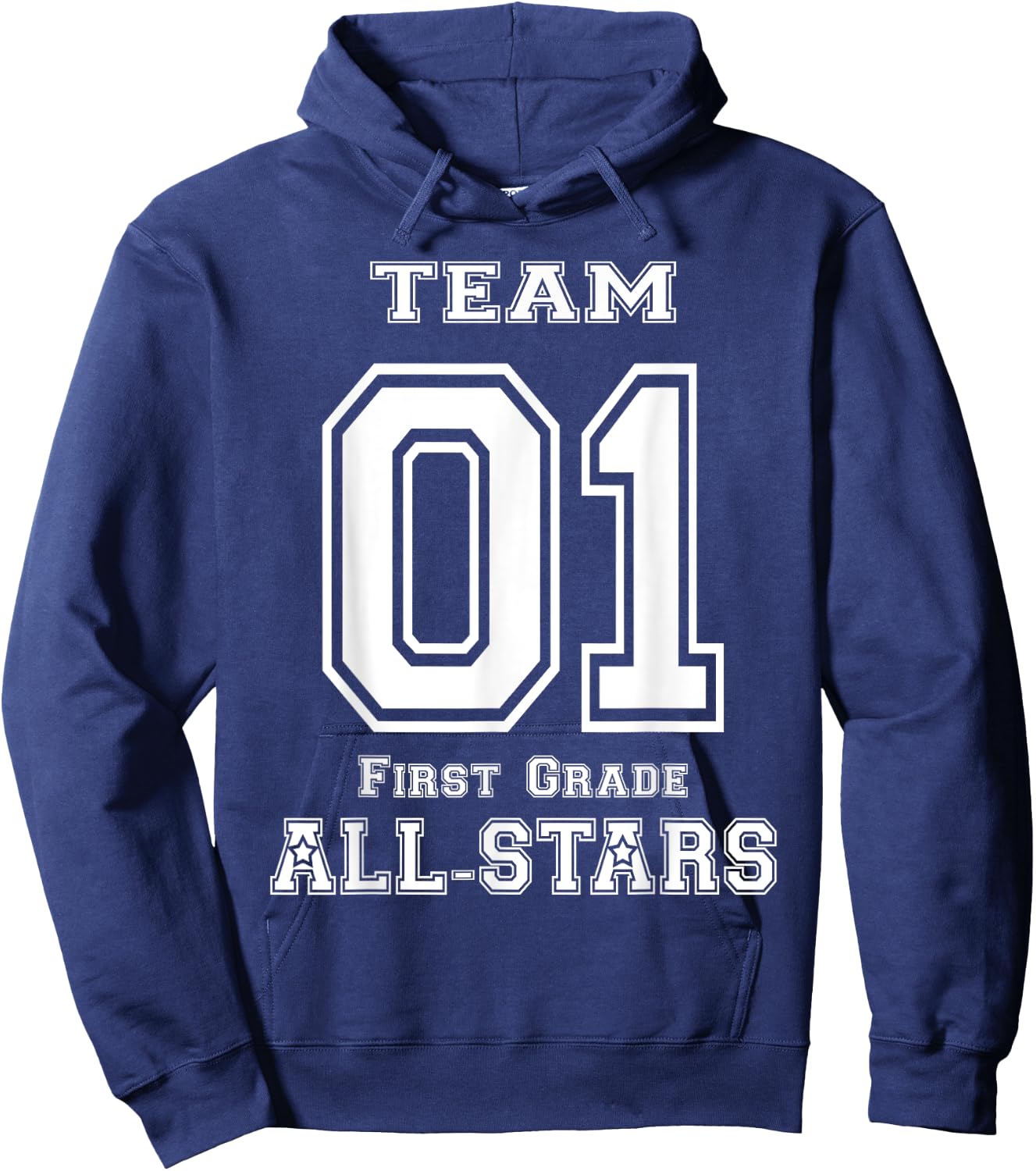 Team 1st Grade All-stars Sport Jersey Hoodie - Hoodie | Navy
