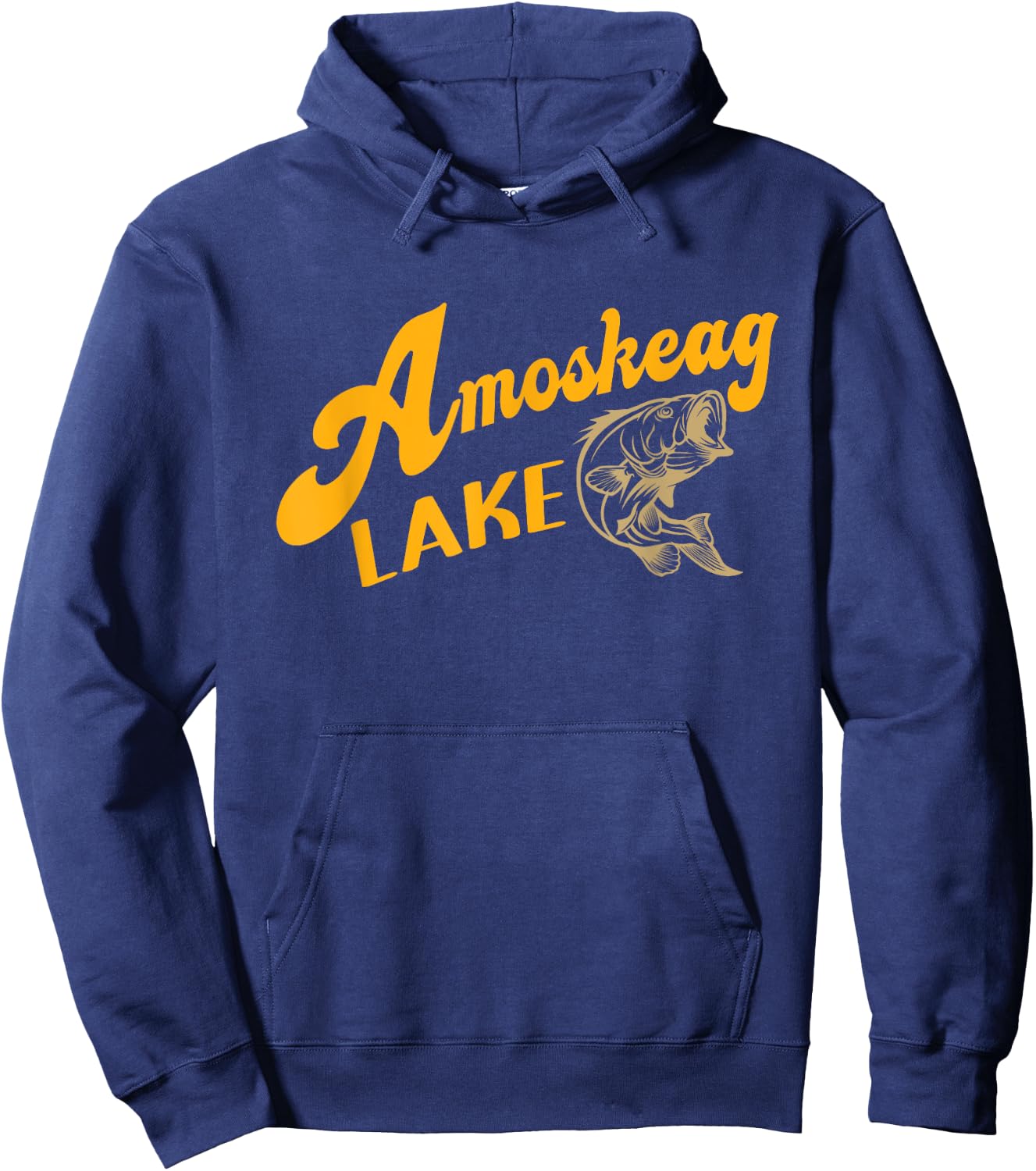 Amoskeag Lake Shirt Chebacco Lake Grown Hoodie - Hoodie | Navy