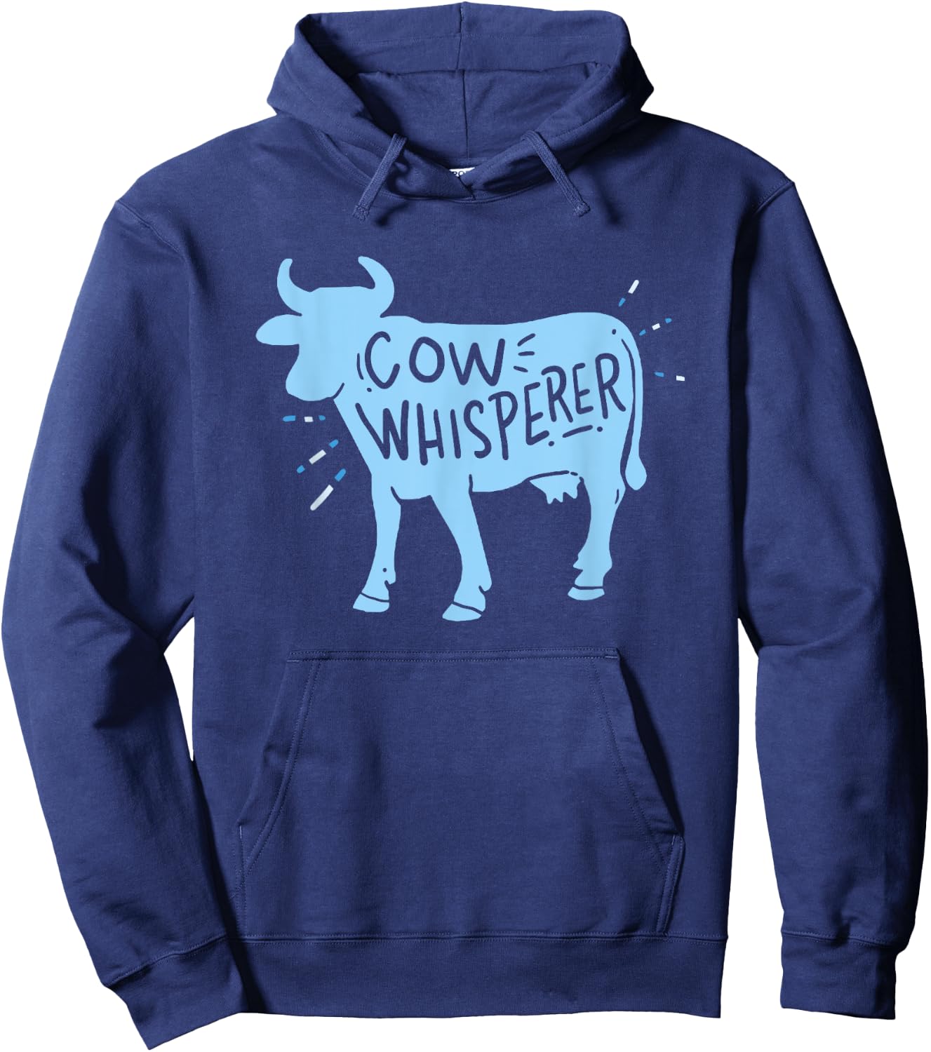 Cow Whisperer - Cow Farmer & Rancher Gift Hoodie - Hoodie | Navy