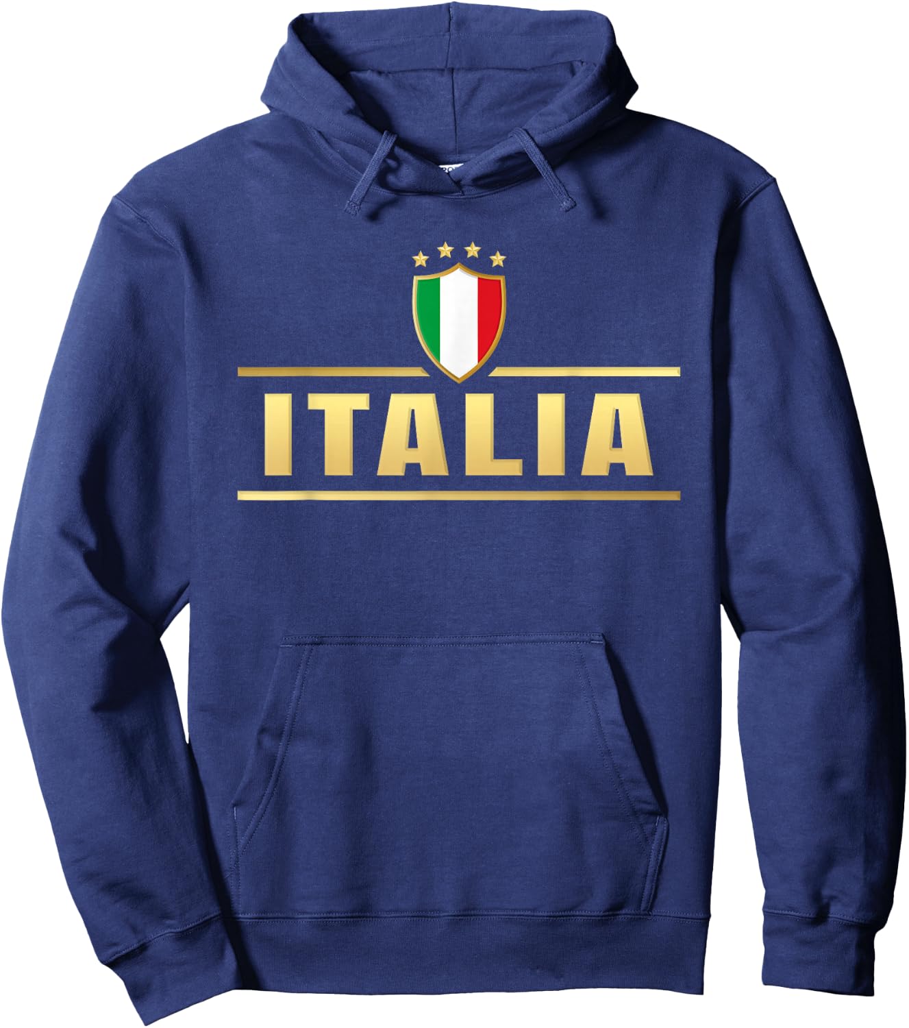 Italy Boys Kids Men Youth Italy , Black, S Hoodie - Hoodie | Navy