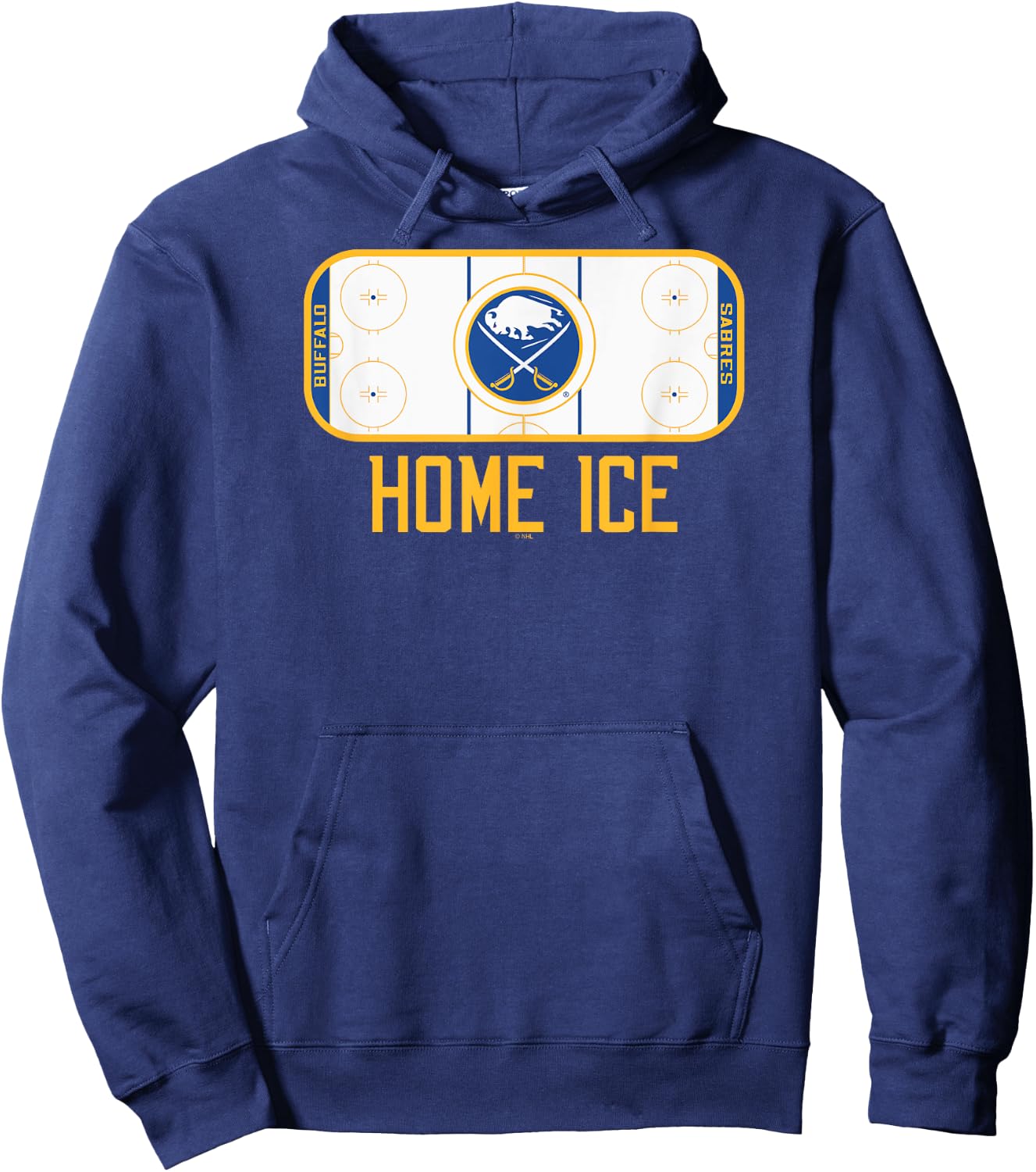 Buffalo Sabres Home Ice Black Officially Licensed Hoodie - Hoodie | Navy