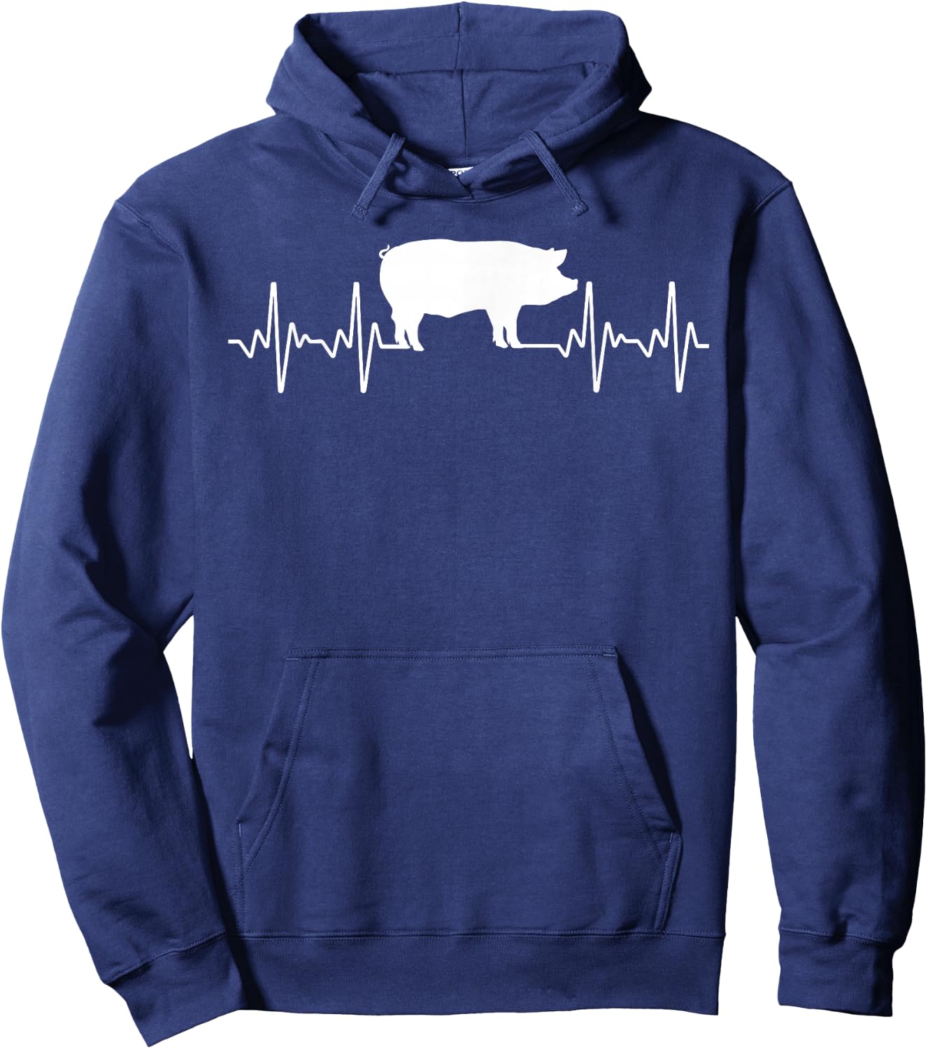 Cute Pig Design Women Kids Pig Farming Pig Lovers Hoodie - Hoodie | Navy