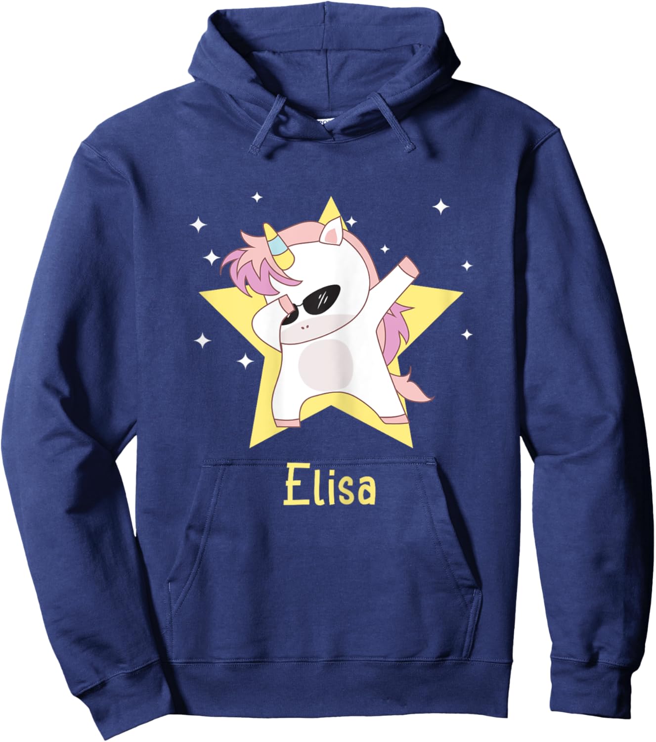 Elisa , Black, Female X-Small Hoodie - Hoodie | Navy